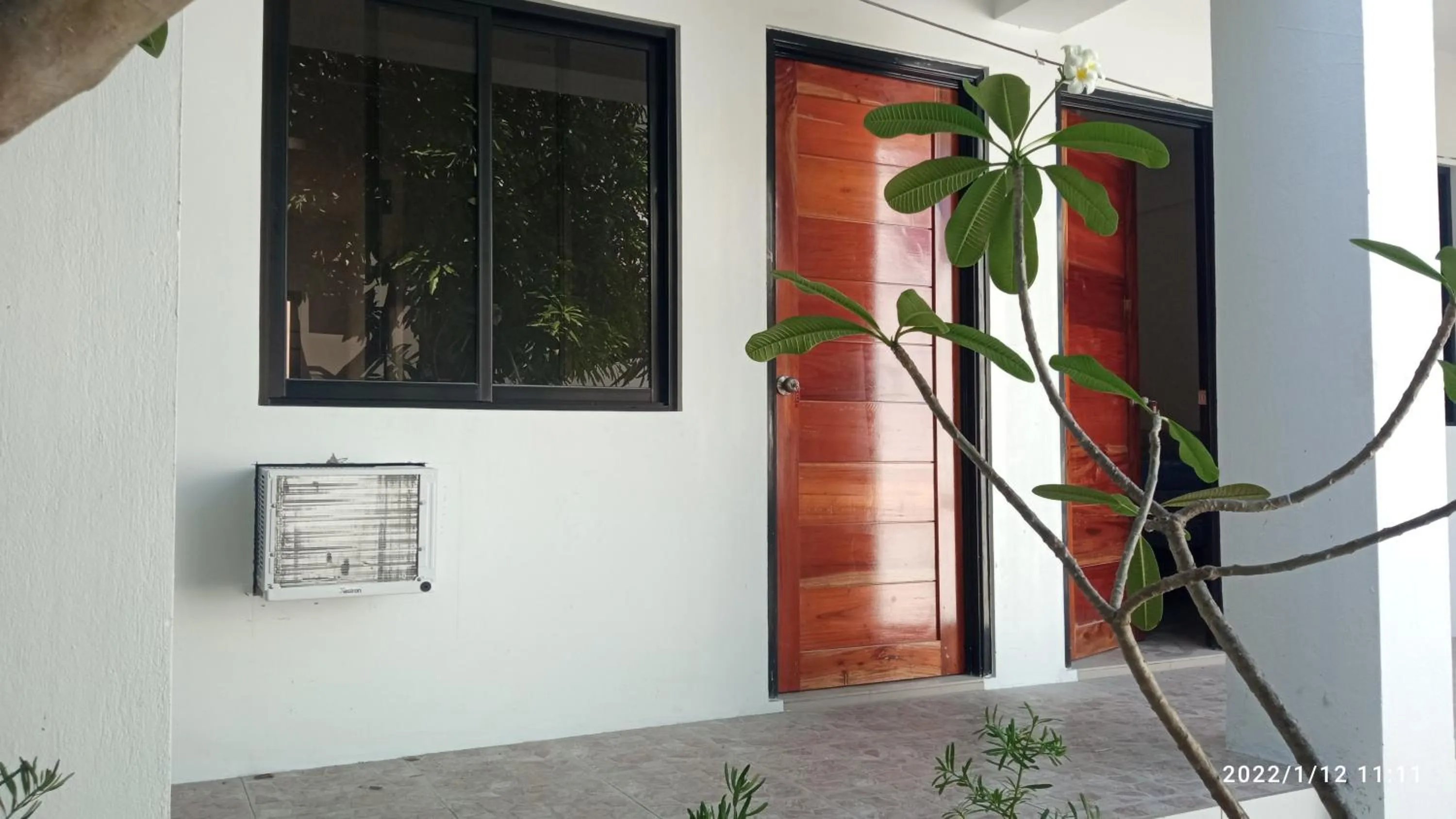 Facade/entrance in The Palines Apartment Hotel near Brittany Palazzo, Evia Mall Alabang