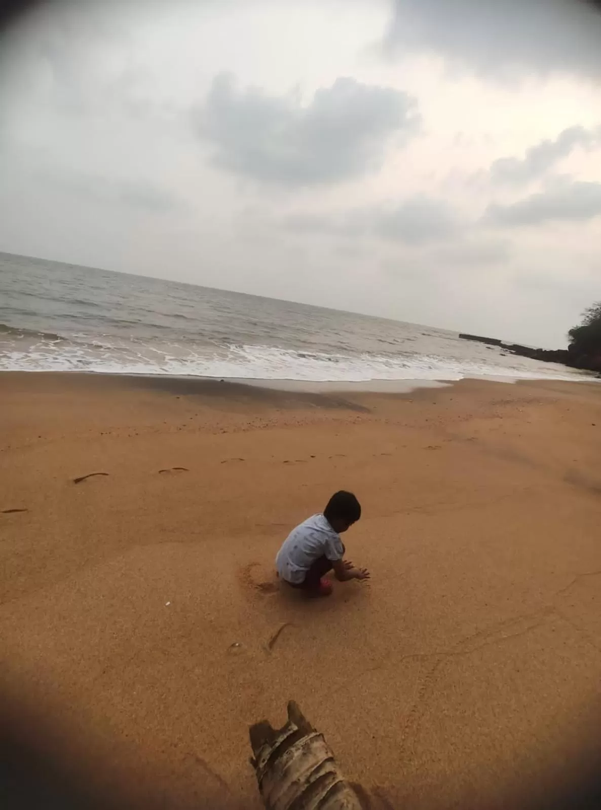 Beach in Perch by the sea