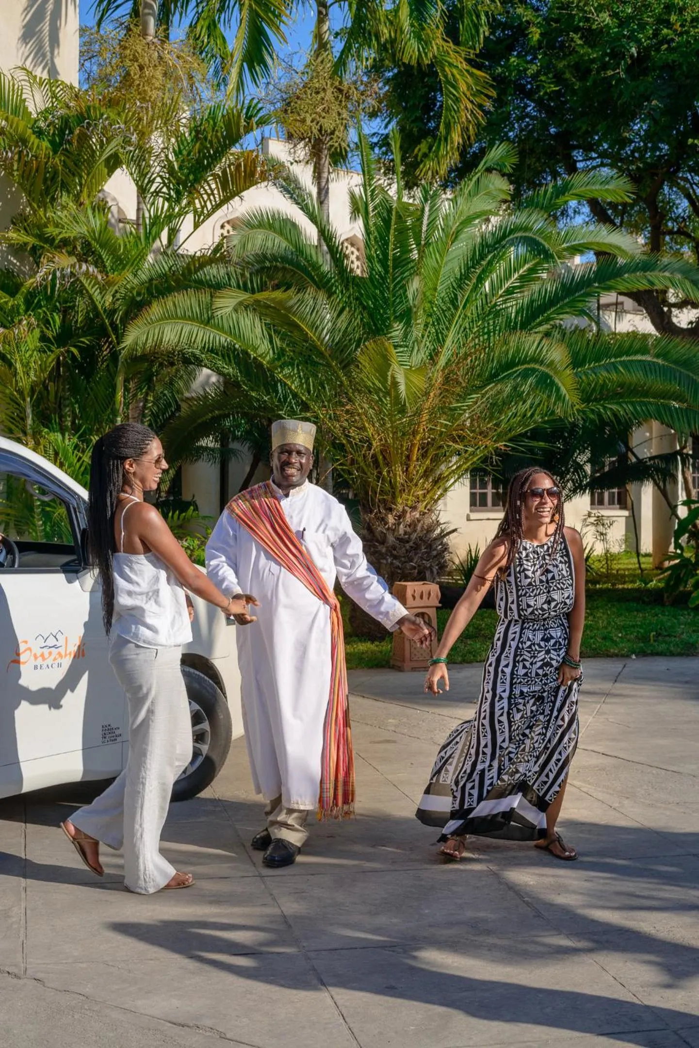 Facade/entrance in Swahili Beach