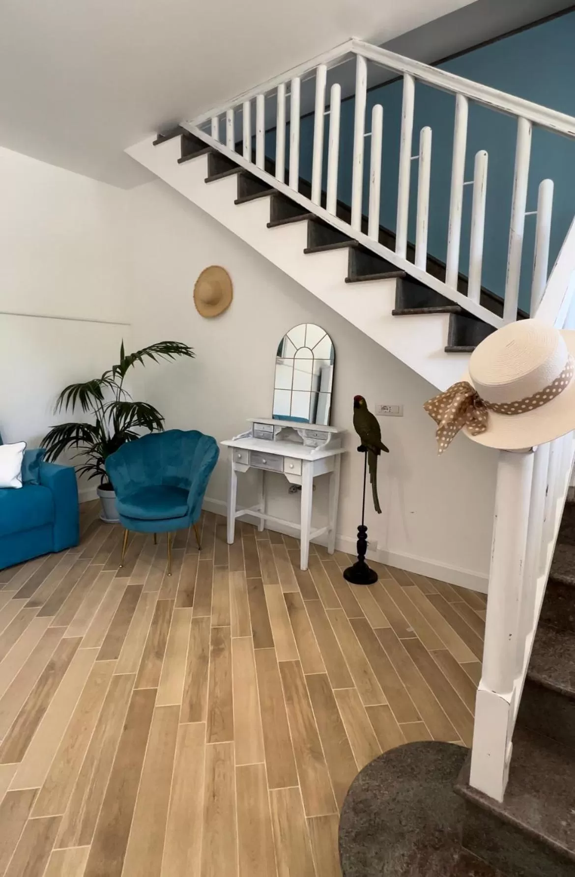 Living room in Villa Costanza sorrento B&b