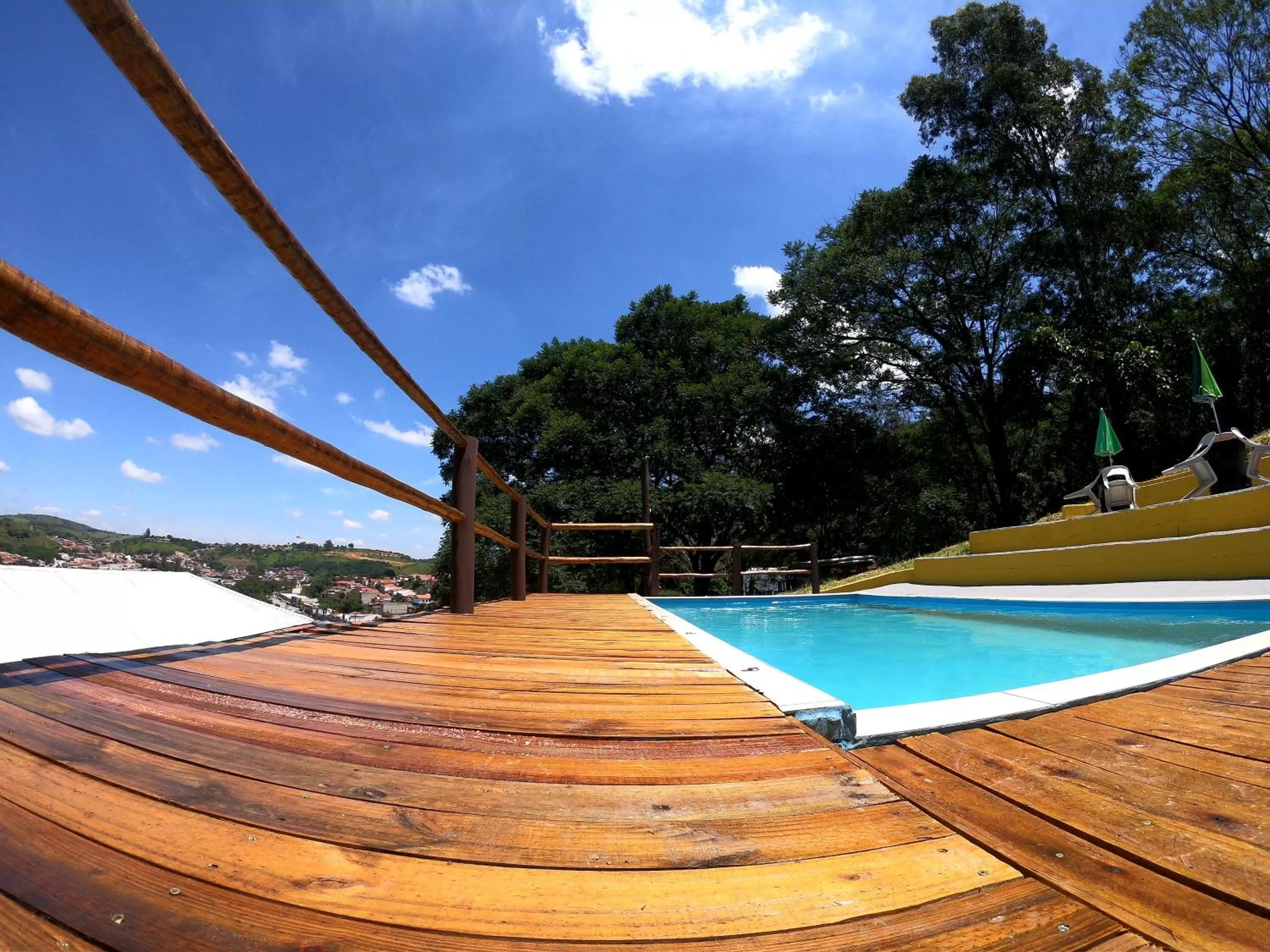 Swimming pool in Pousada Solar da Montanha