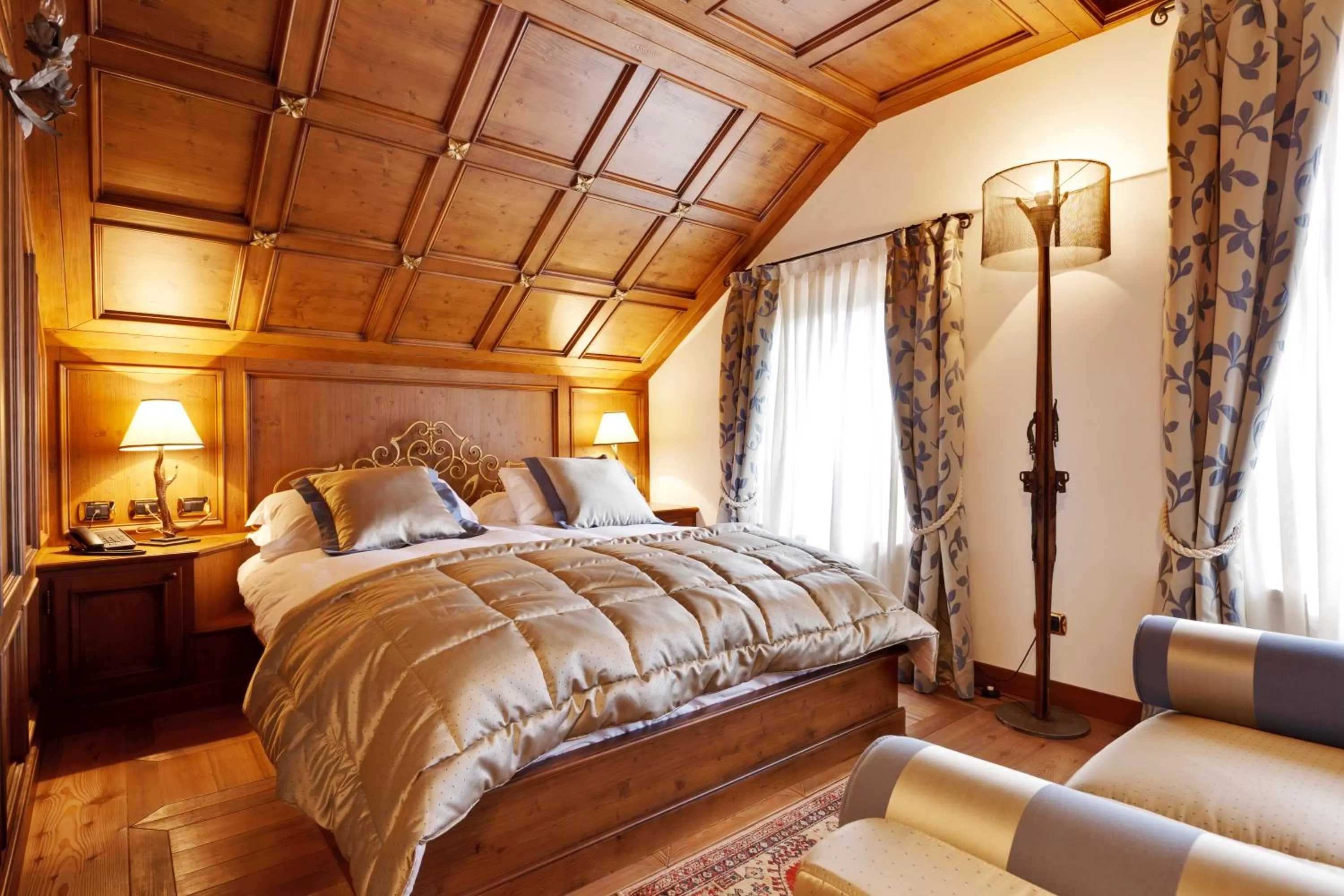 Bed in Ambra Cortina Luxury&Fashion Hotel