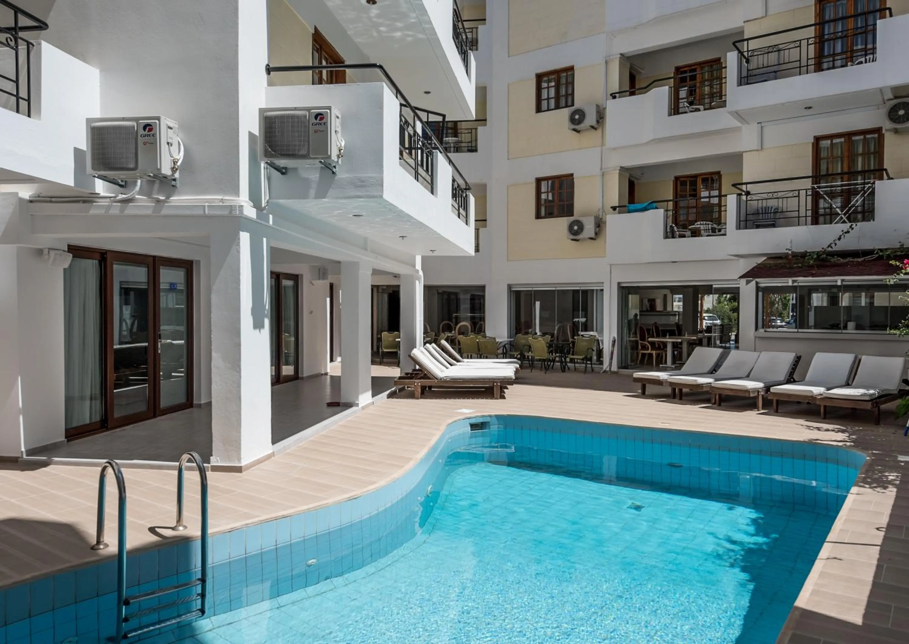 Property building in Artemis Hotel Apartments