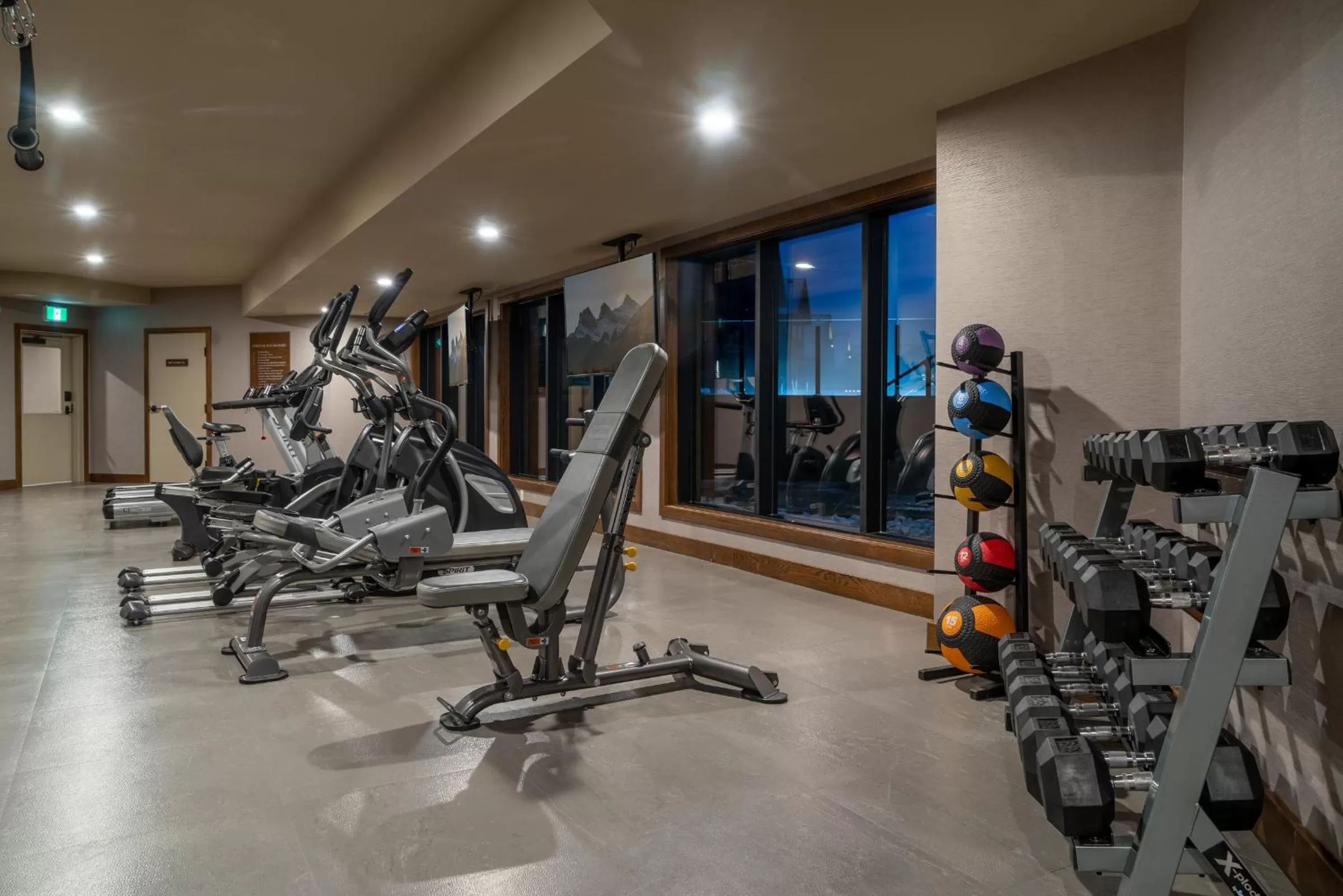 Fitness centre/facilities in The Malcolm Hotel
