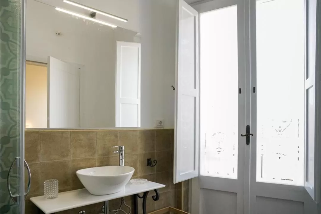 Bathroom in B&B I sei volti Lecce