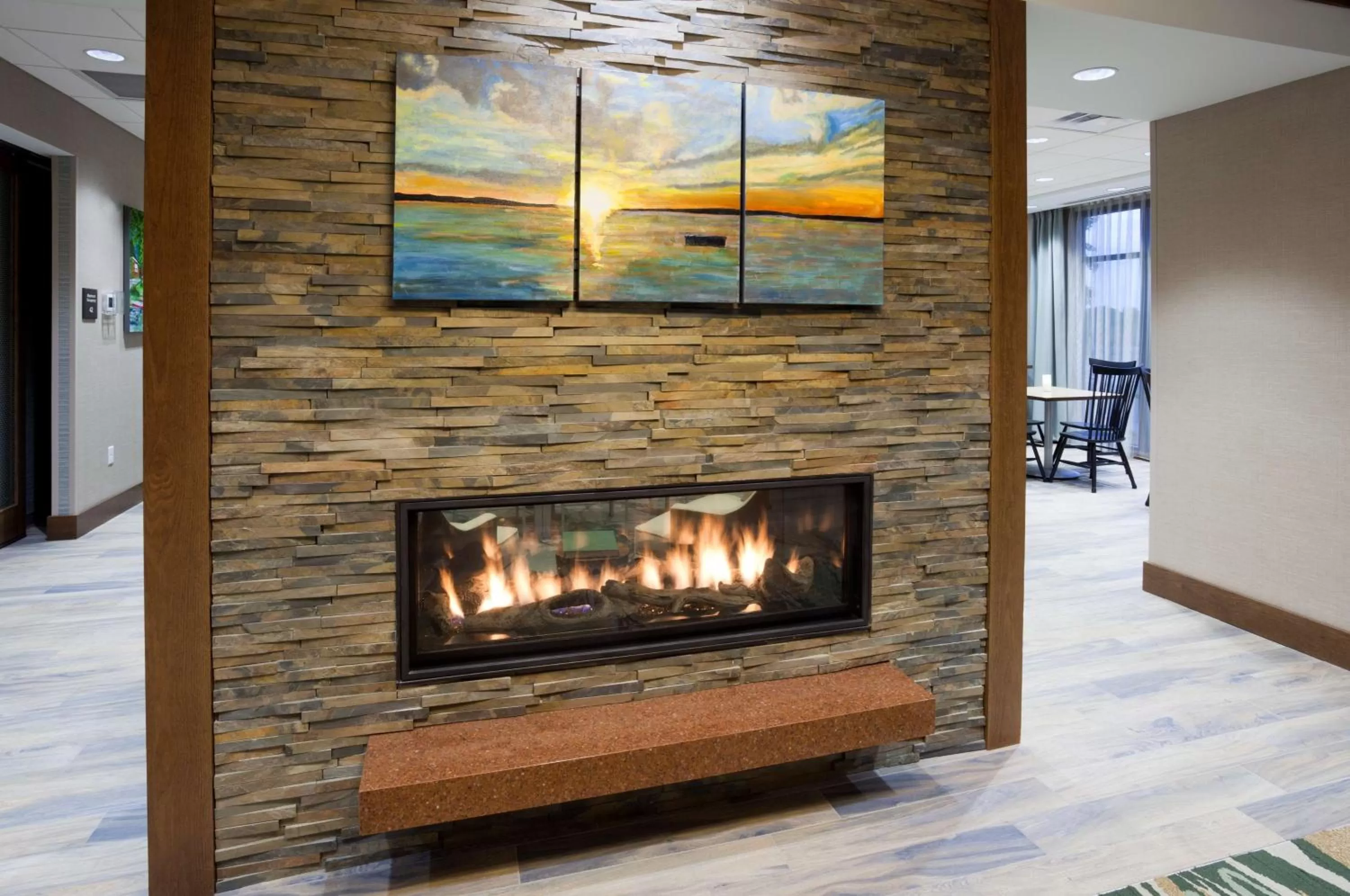 Lobby or reception in Hampton Inn Spicer Green Lake, MN