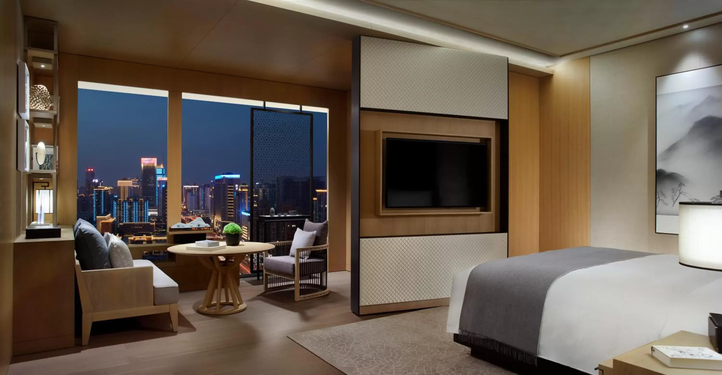 Large King Room with City View in The Ritz-Carlton, Xi'an Large King Room with City View in The Ritz-Carlton, Xi'an