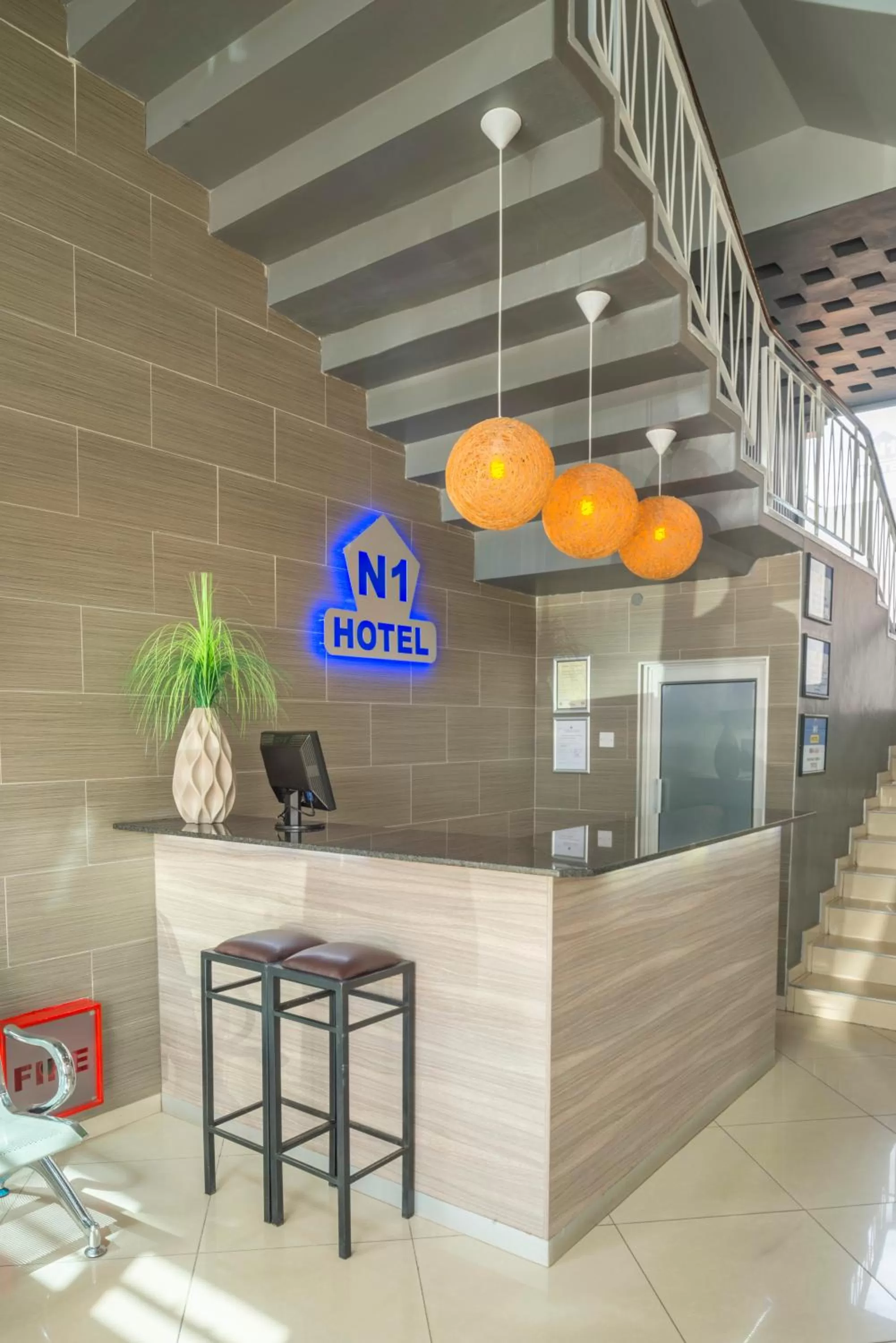 Lobby or reception in N1 Hotel Bulawayo