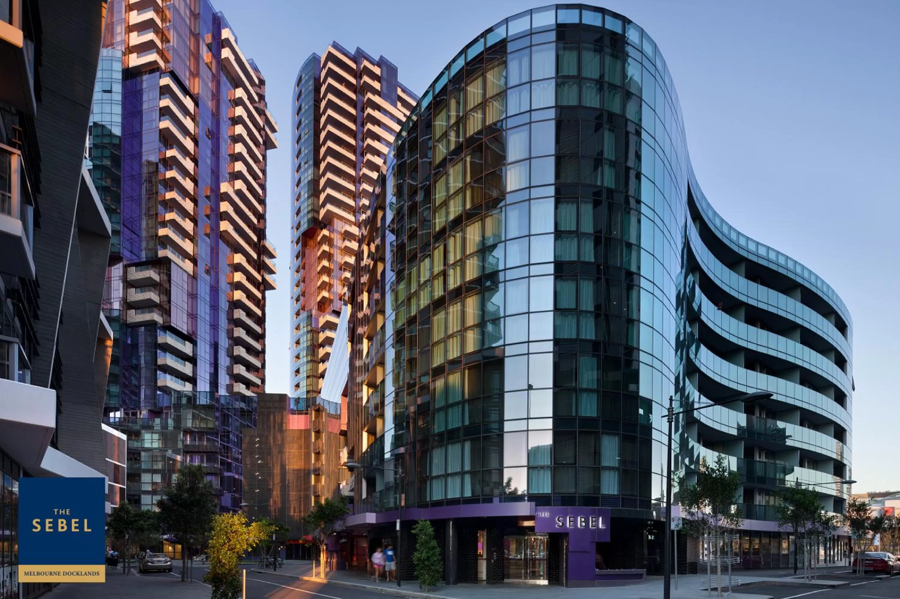 Facade/entrance in The Sebel Melbourne Docklands Hotel