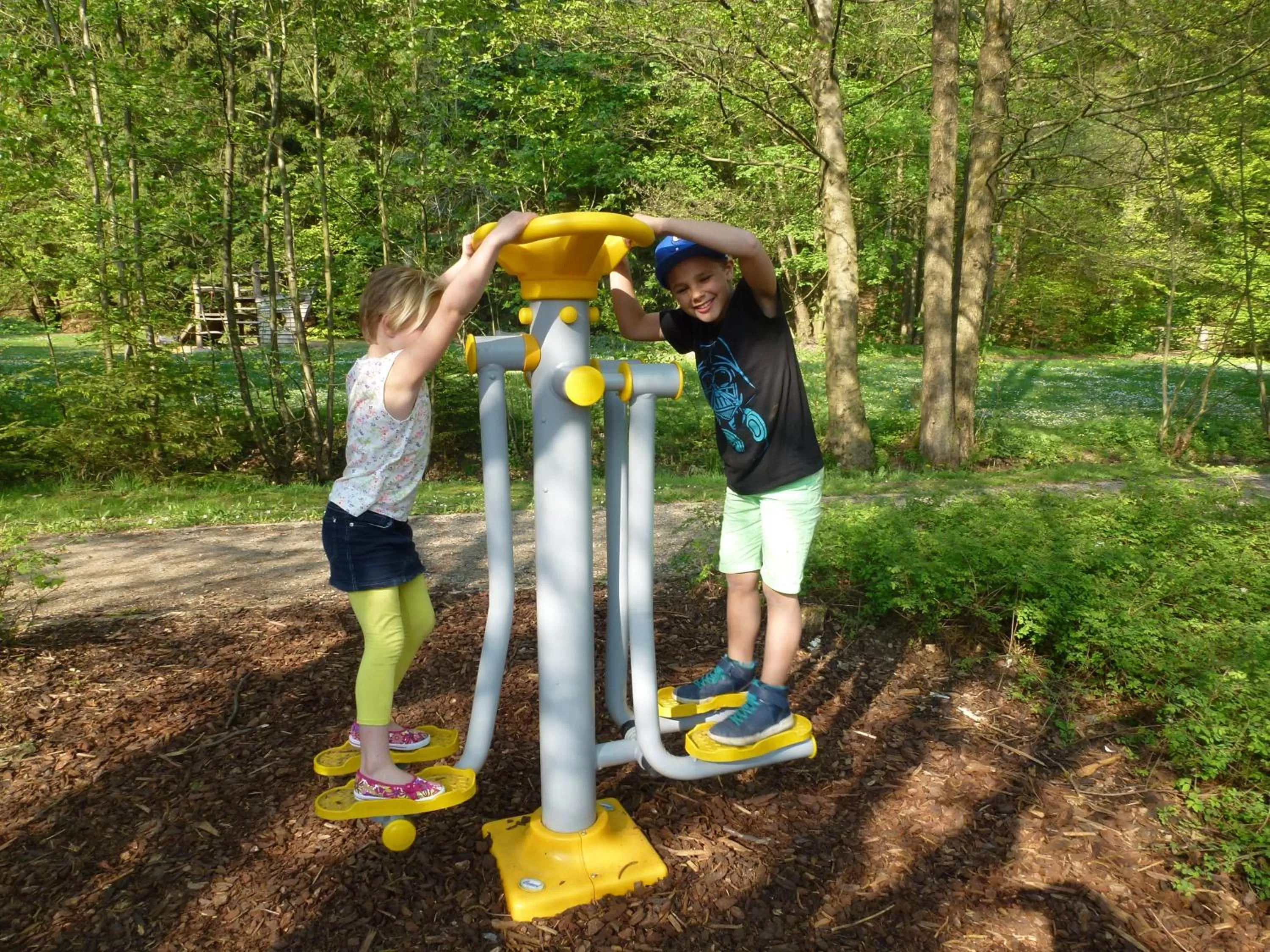 Children play ground in Hotel Pension Gelpkes Mühle