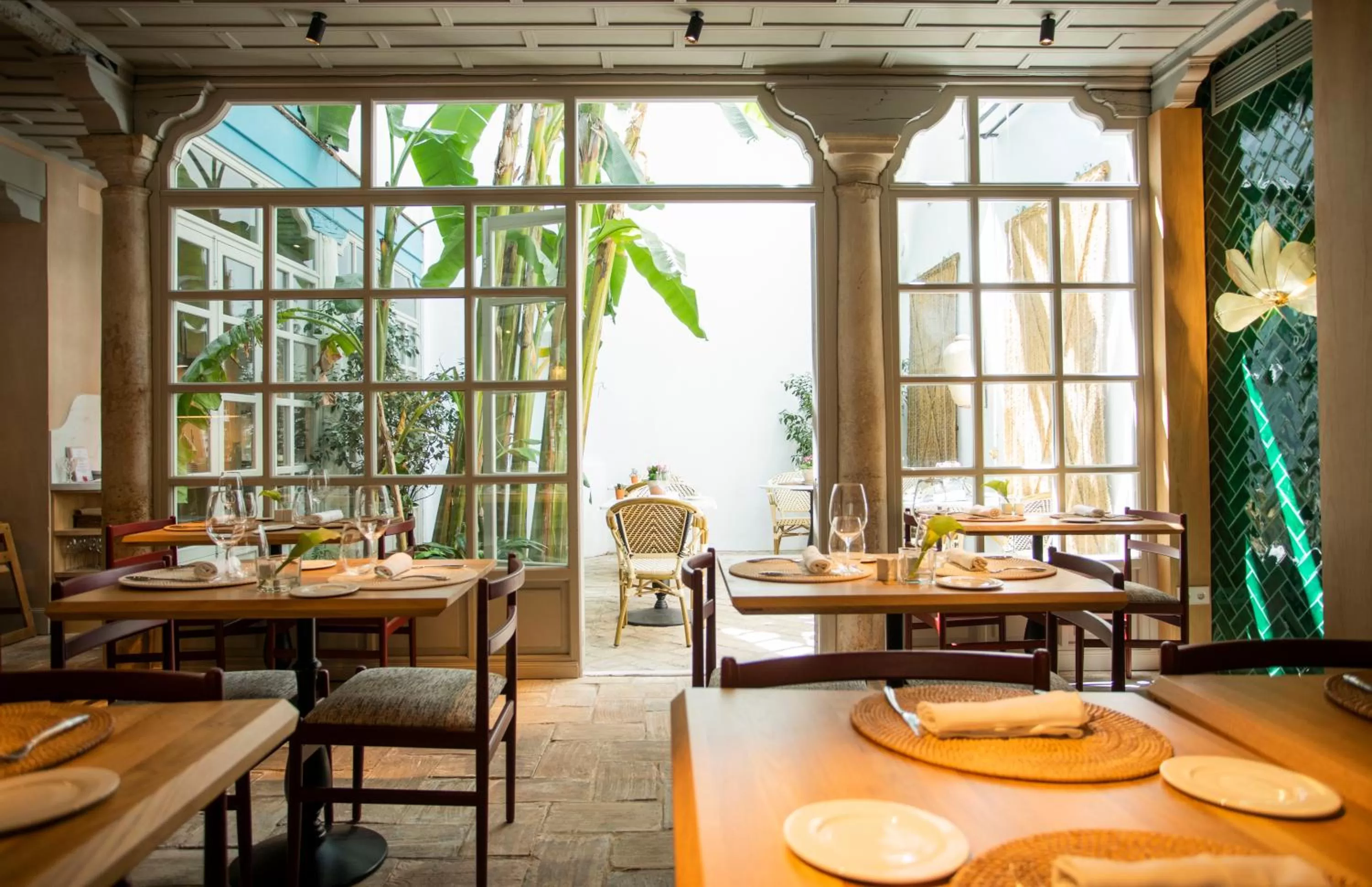 Restaurant/places to eat in Hospes Las Casas del Rey de Baeza, a Member of Design Hotels