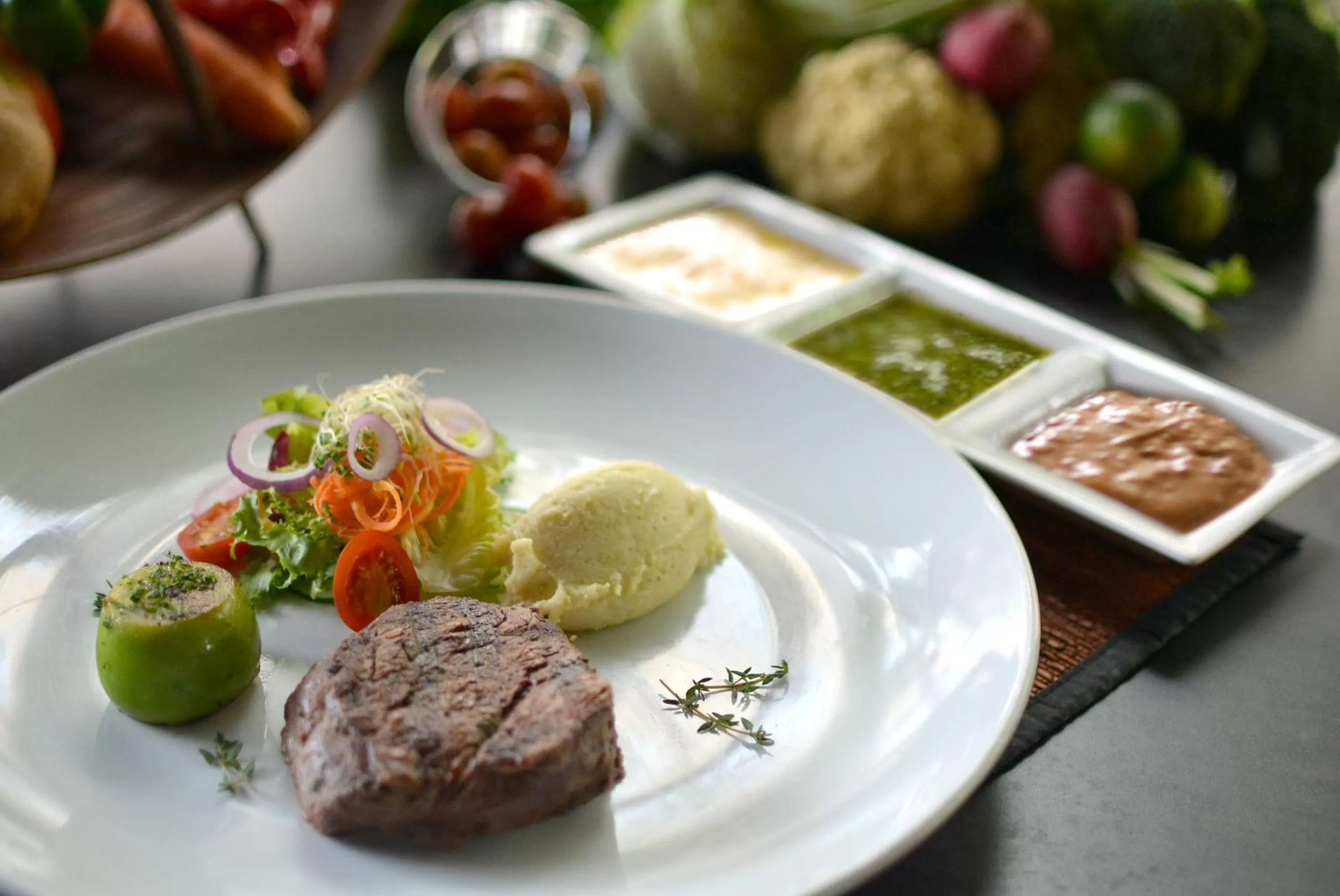 Food close-up in Harper Kuta Hotel by ASTON