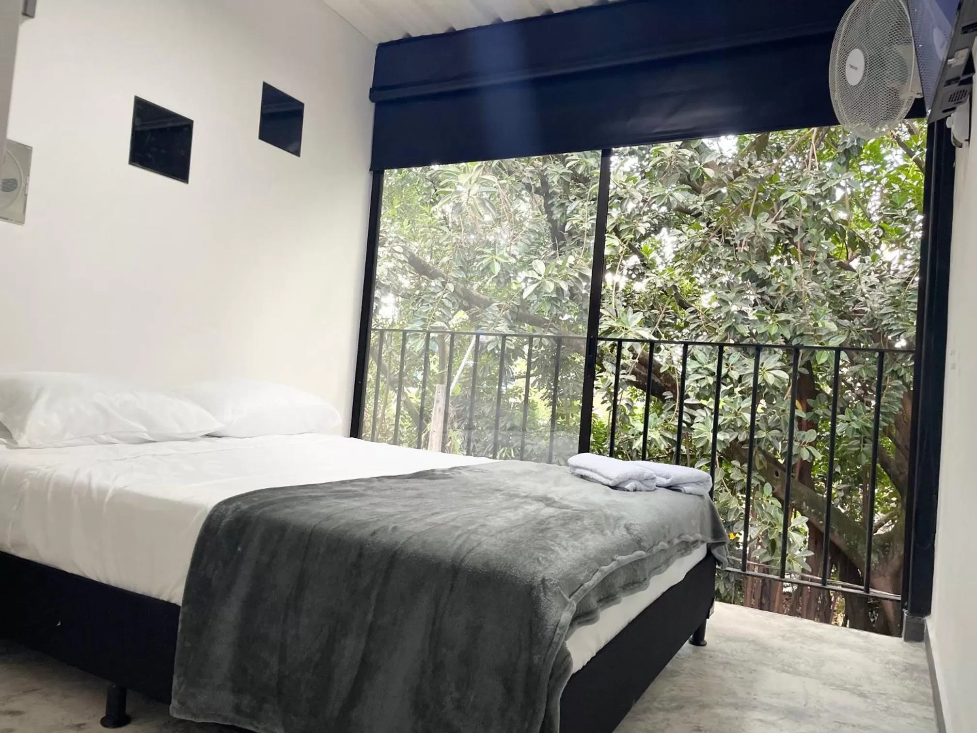 Bed in Hotel Casa Malibú