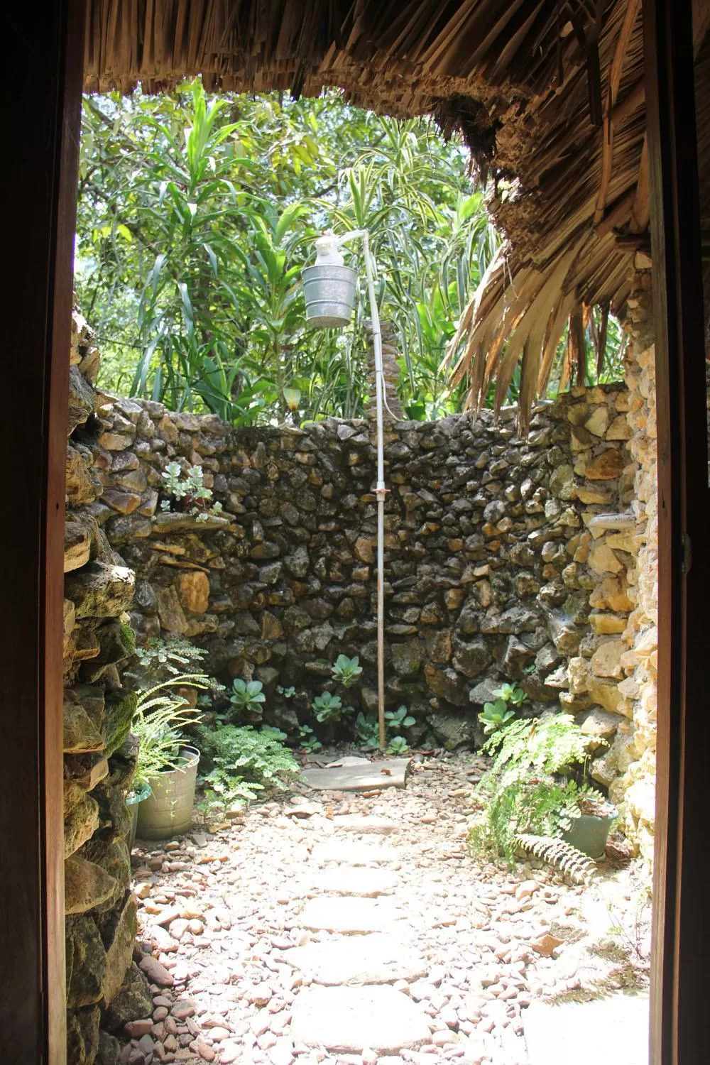 Shower in Sun Creek Lodge