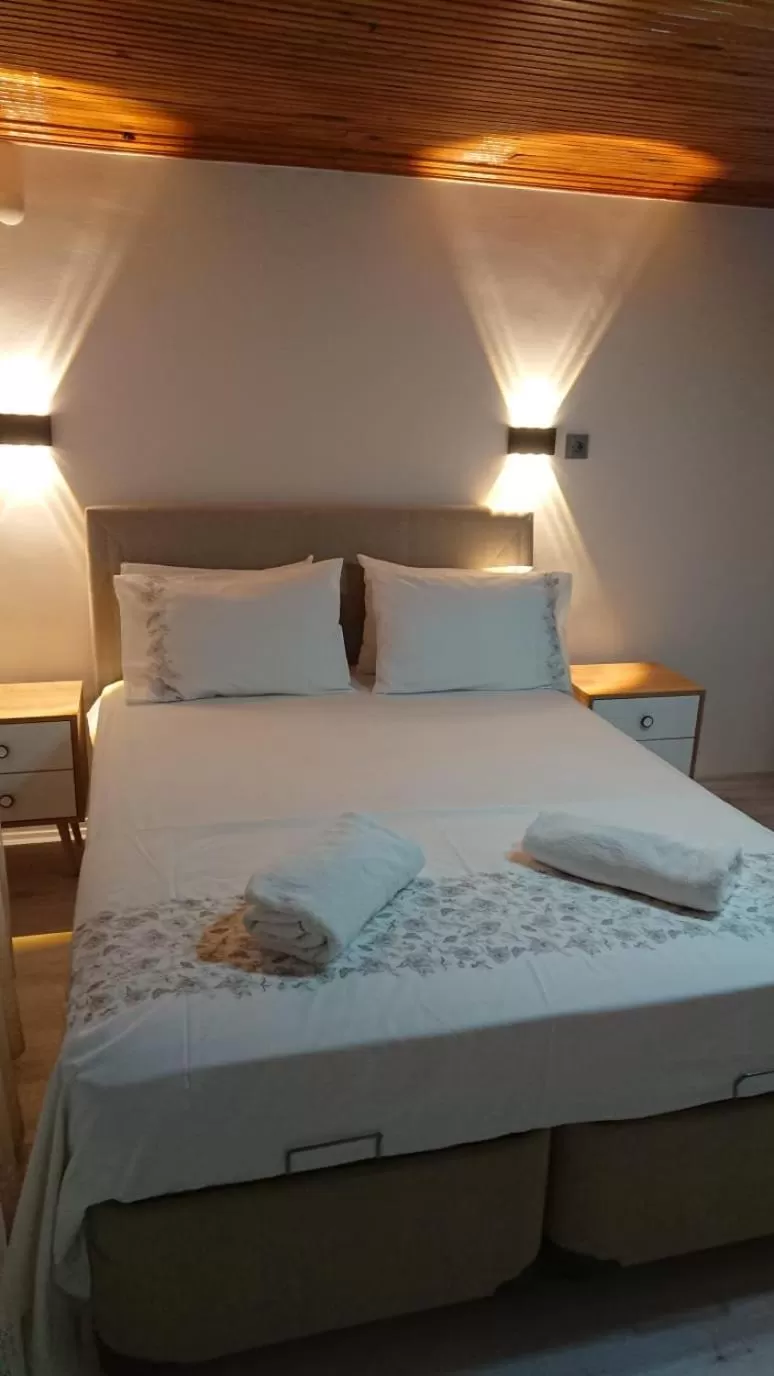 Night, Bed in Ali's Pension