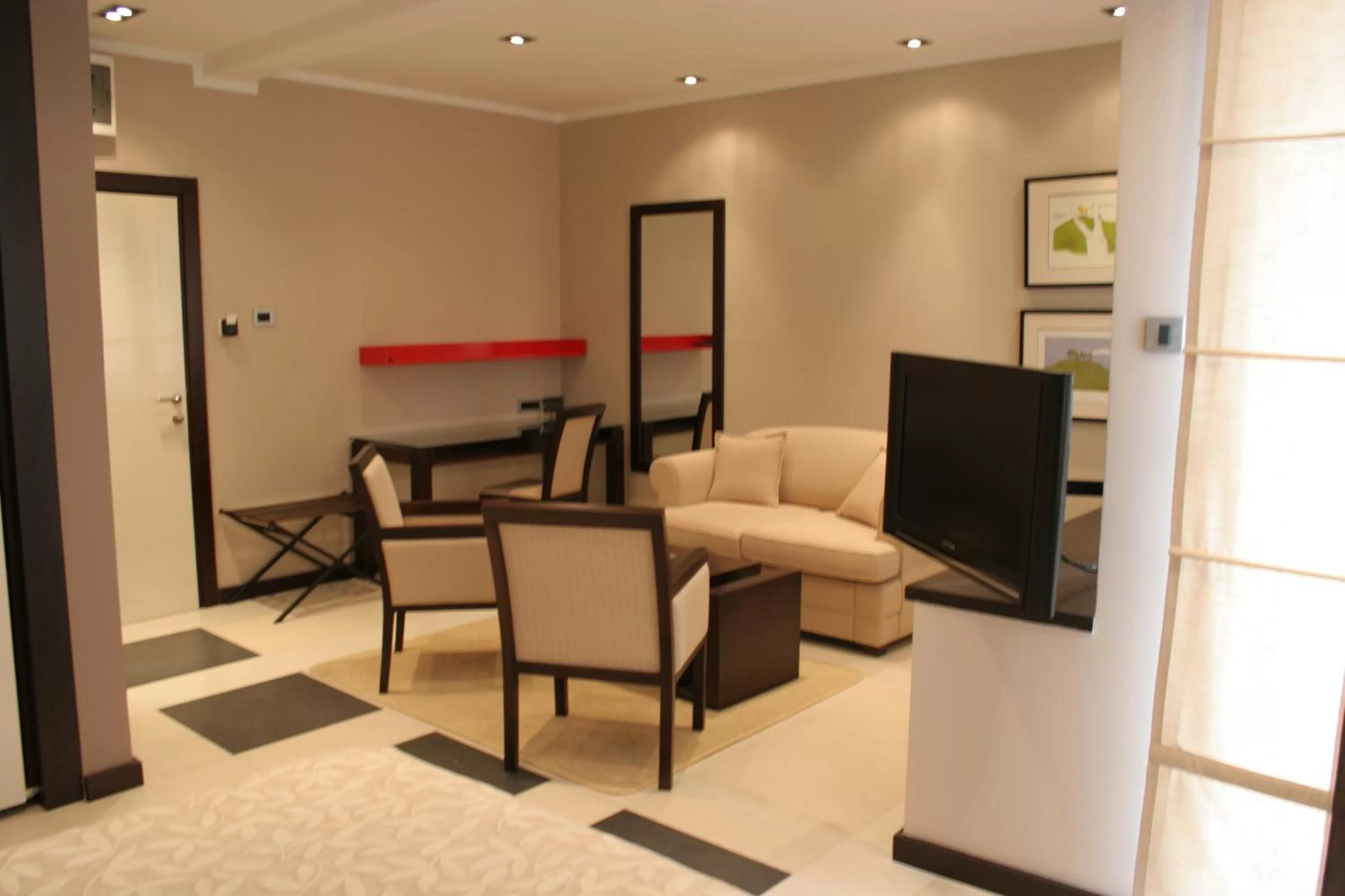 Living room in Garni Boutique Hotel Arta