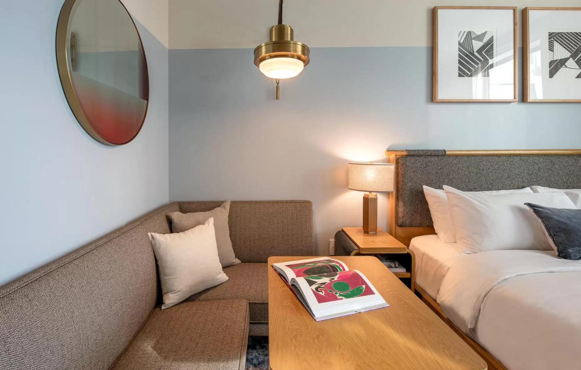 Seating area in Clayton Hotel & Members Club