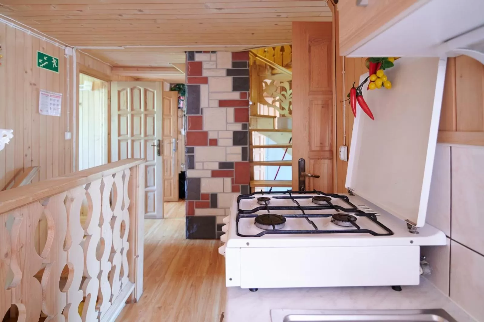 Communal kitchen in Willa u Perełki