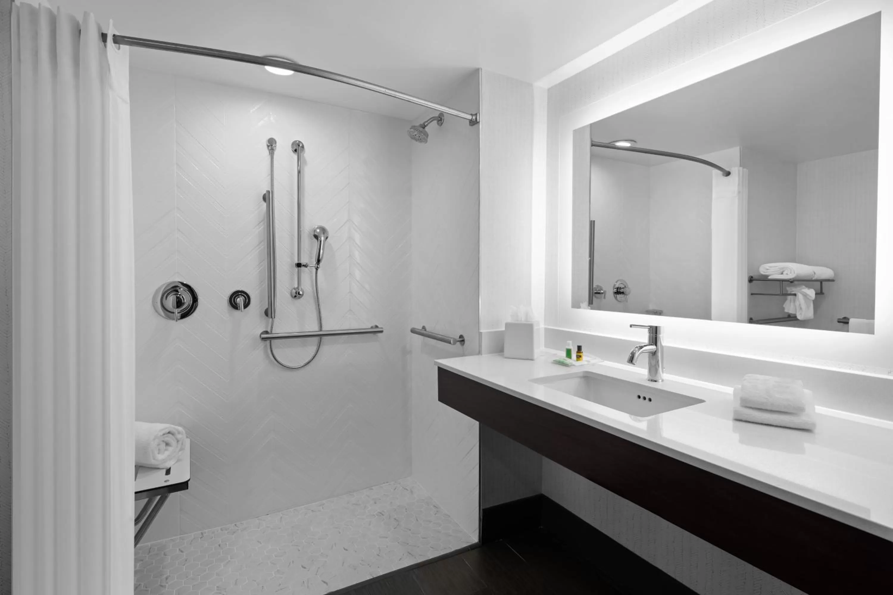 Bathroom in Holiday Inn Hasbrouck Heights-Meadowlands by IHG