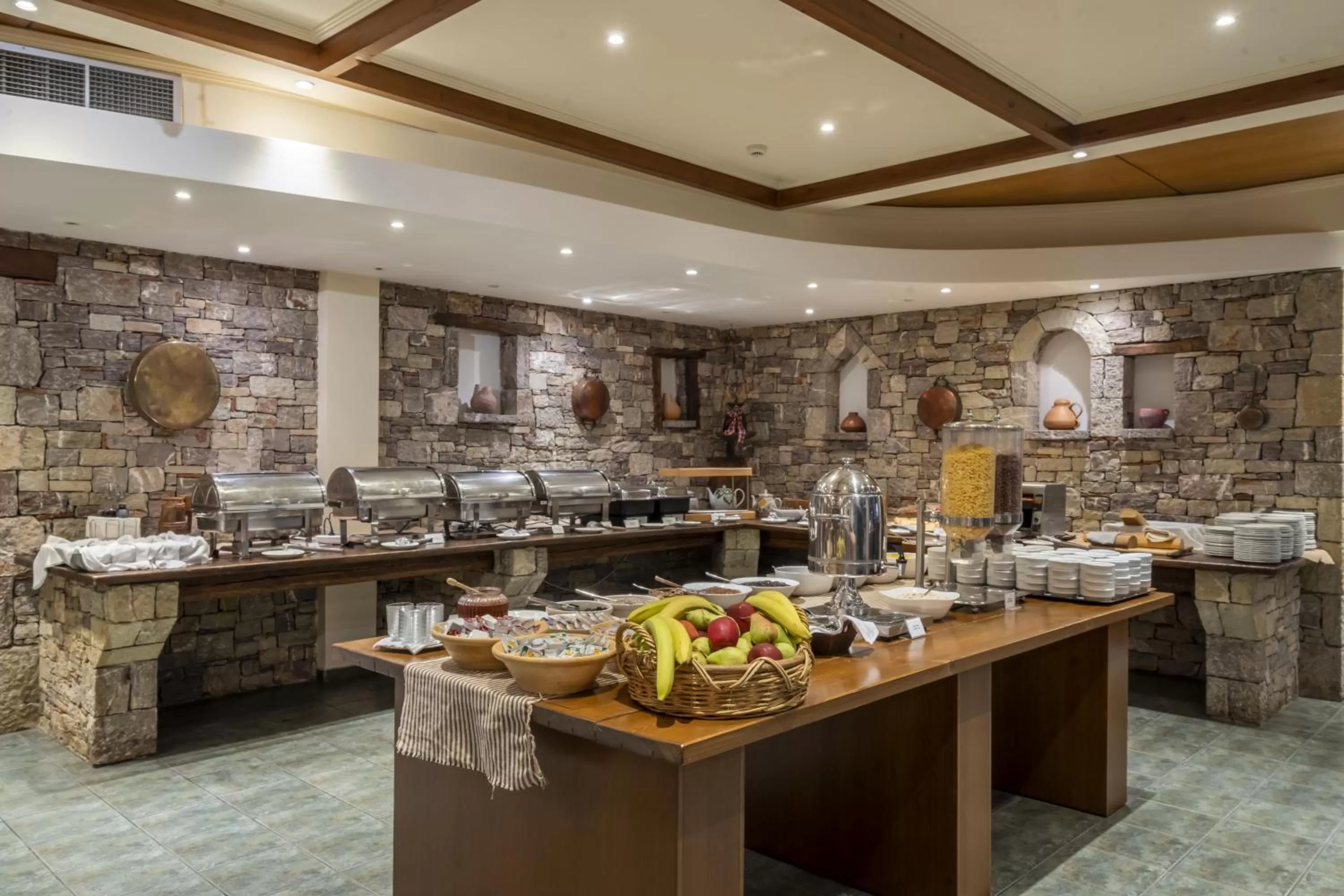 Breakfast in Anemolia Mountain Resort