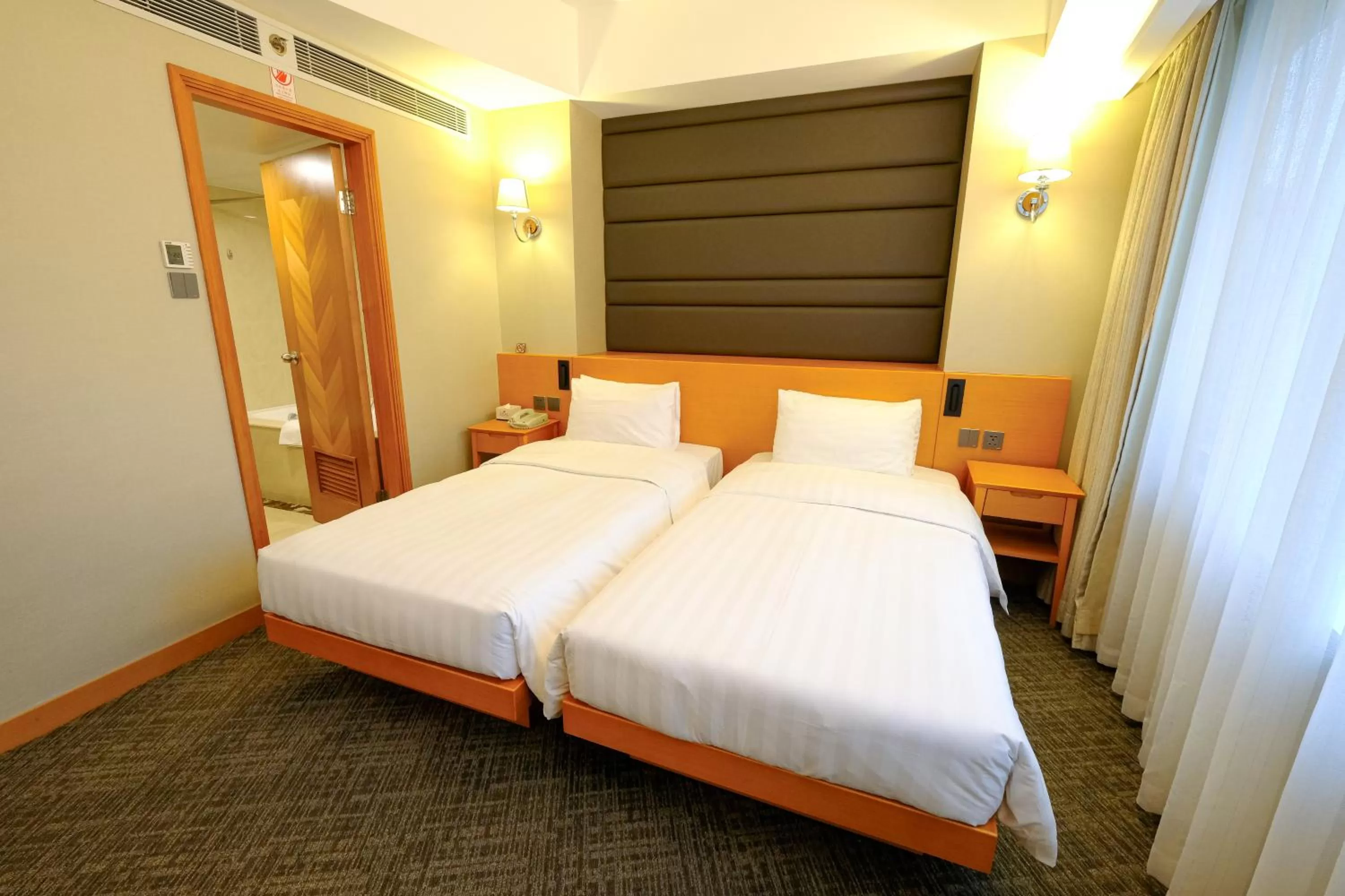 Bed in South Pacific Hotel