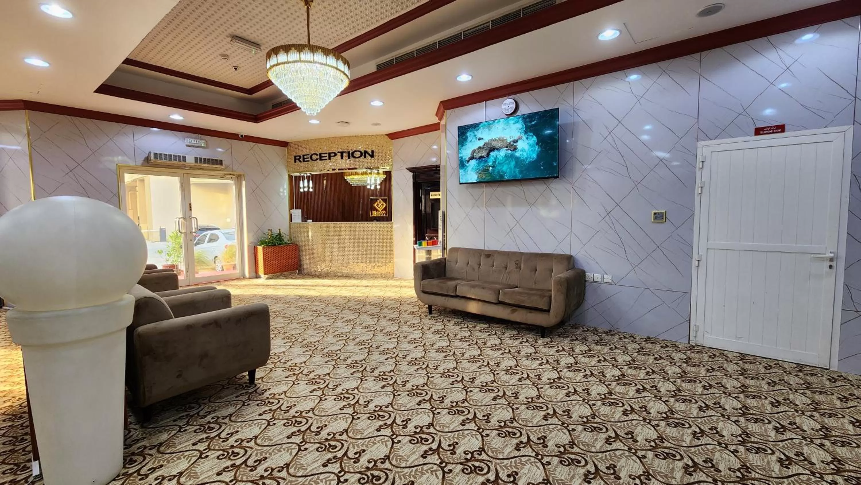 Seating area in Ruwi Beach Hotel Apartments - MAHA HOSPITALITY GROUP