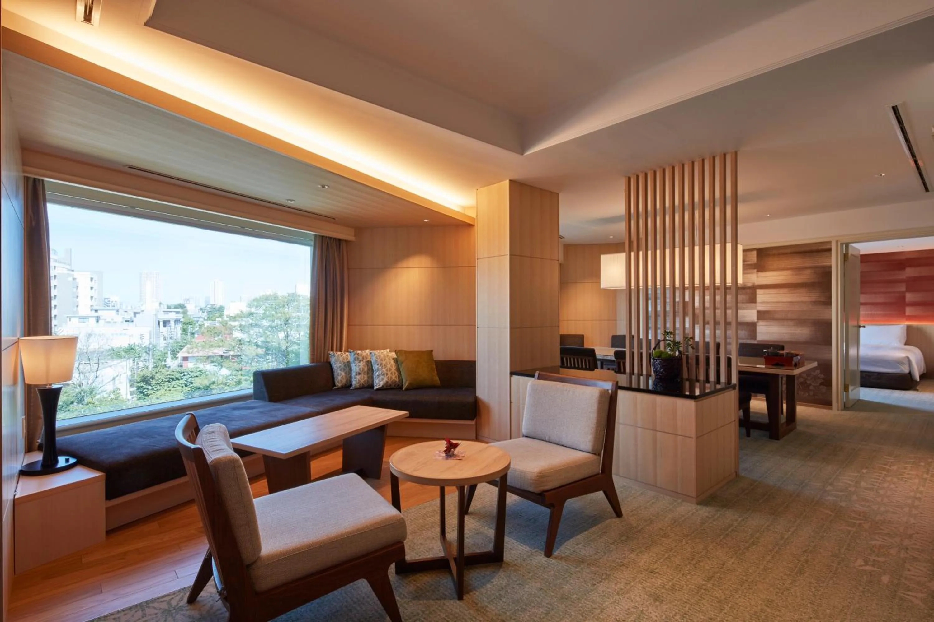 Photo of the whole room in Hotel Gajoen Tokyo