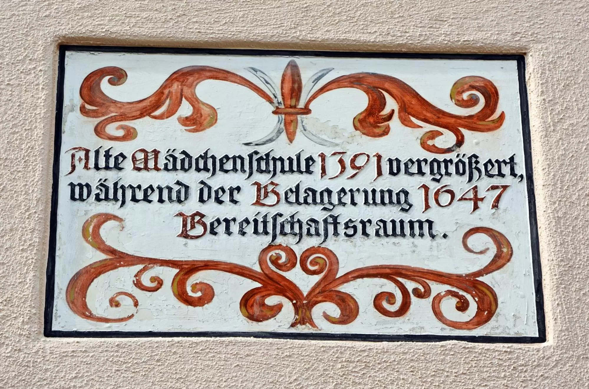 Logo/Certificate/Sign in Hotel Alte Schule