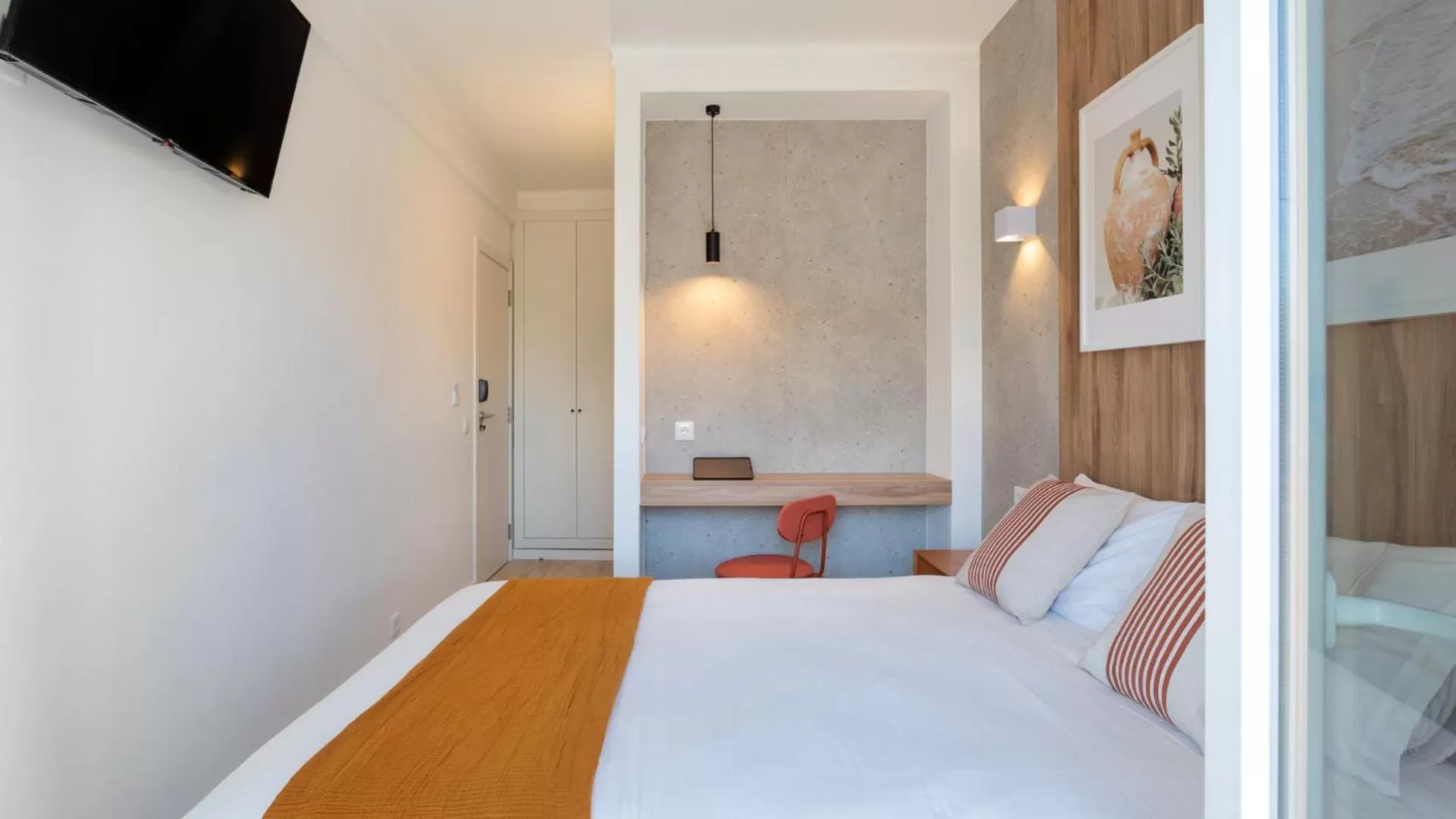 Bedroom, Bed in Hotel Made inn Faro