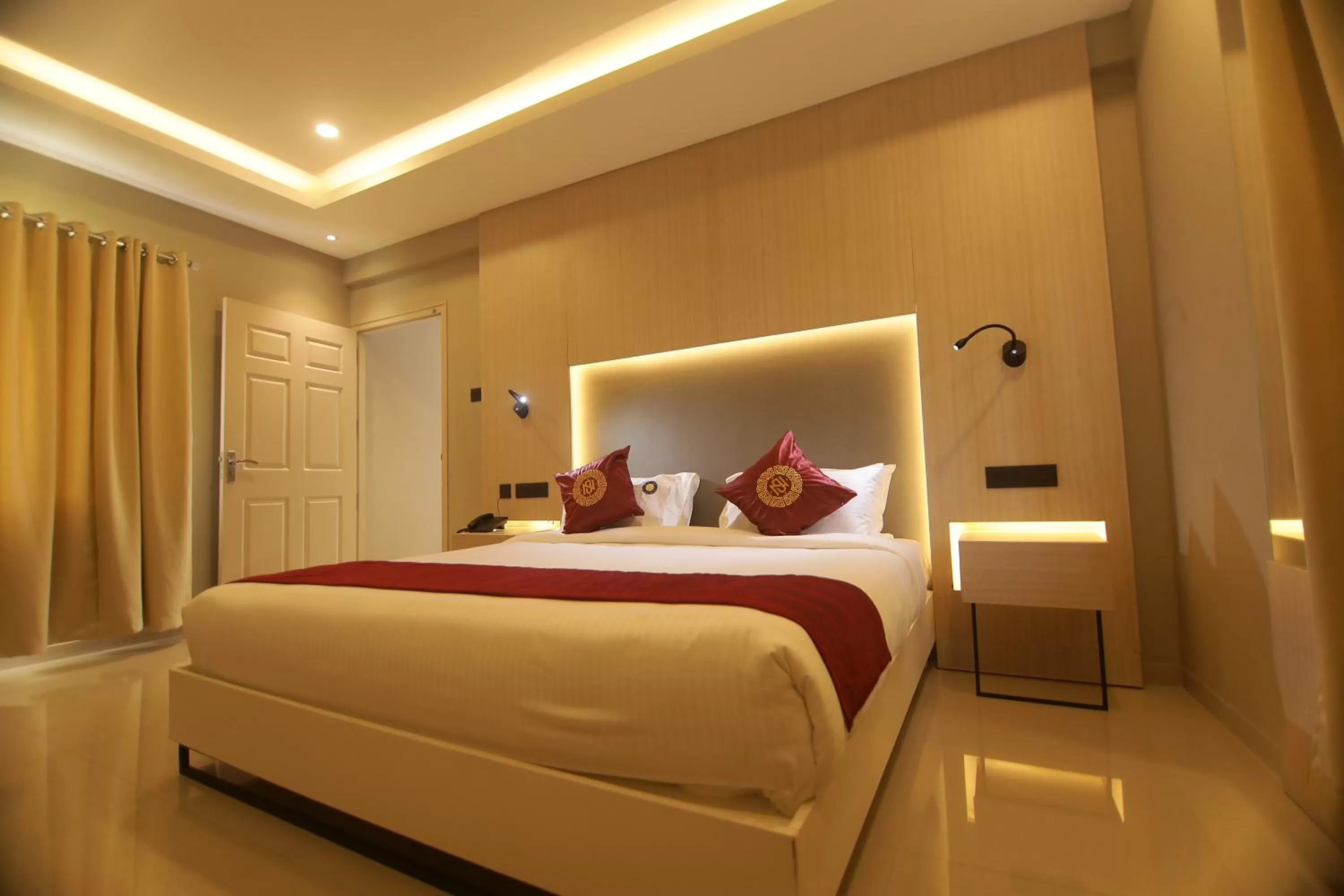 Bed in Noor jehan's Grand Noor