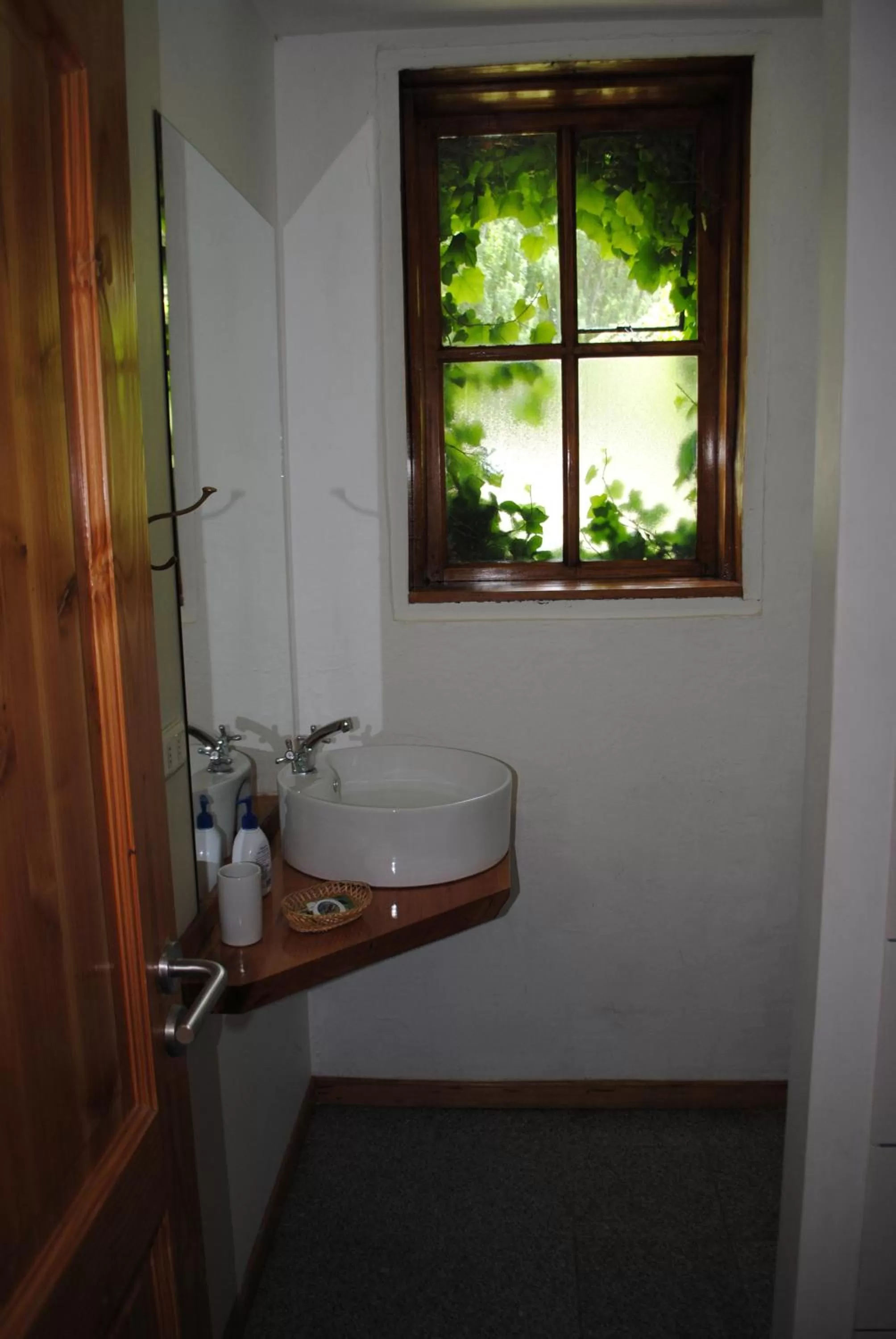 Decorative detail, Bathroom in Hostería de la Patagonia