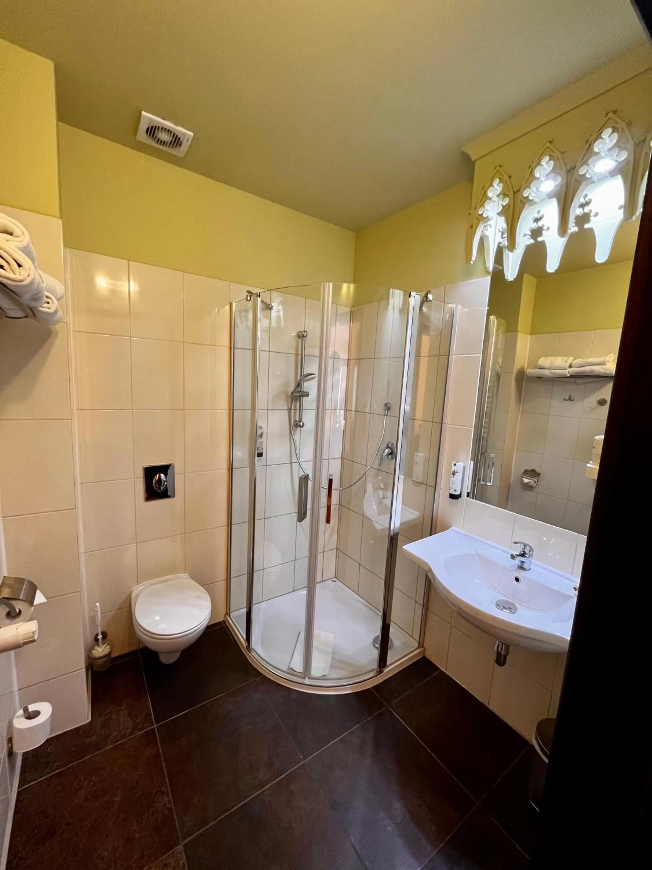 Bathroom in Hotel Zamek Ryn