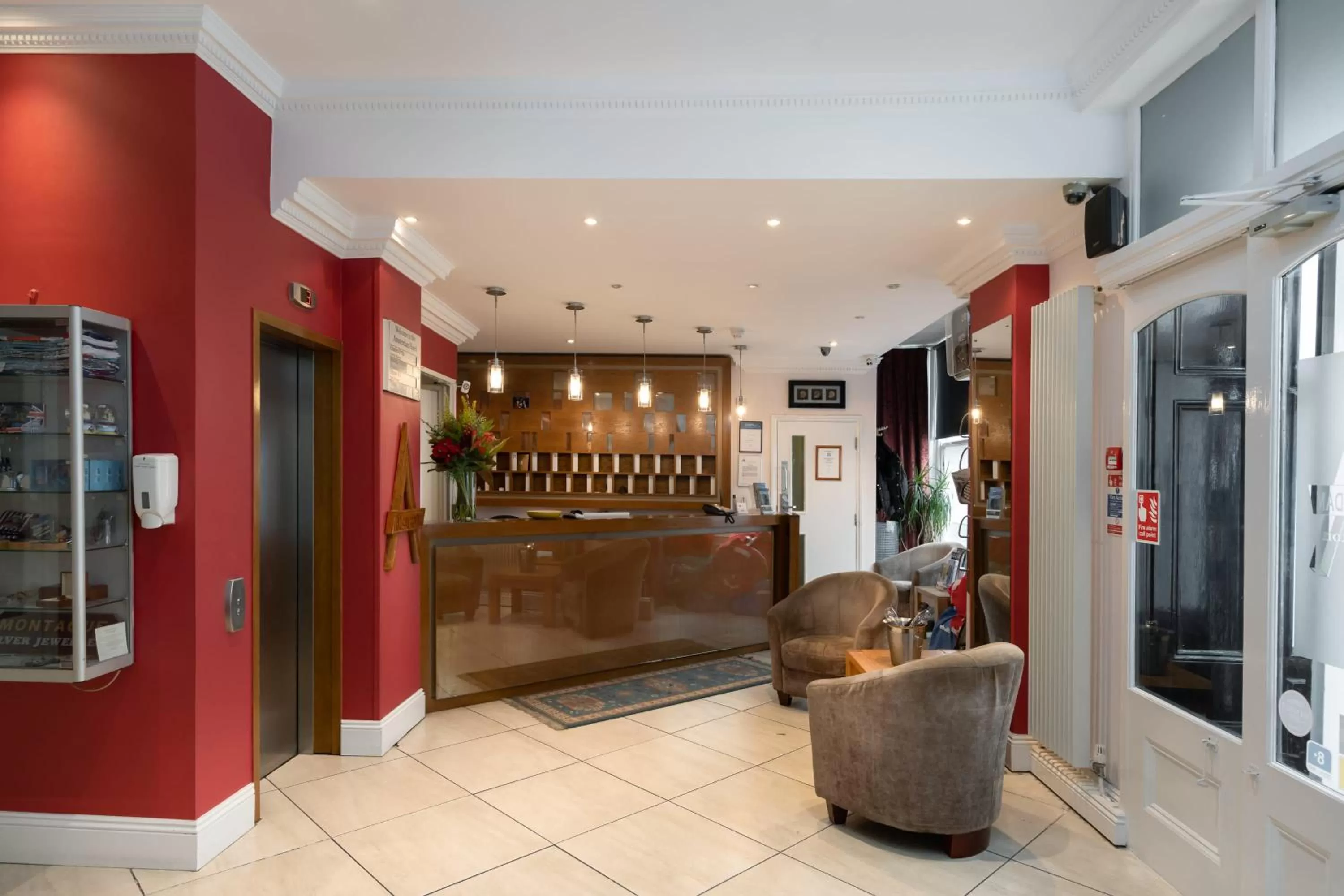 Lobby or reception in Amsterdam Hotel Brighton Seafront