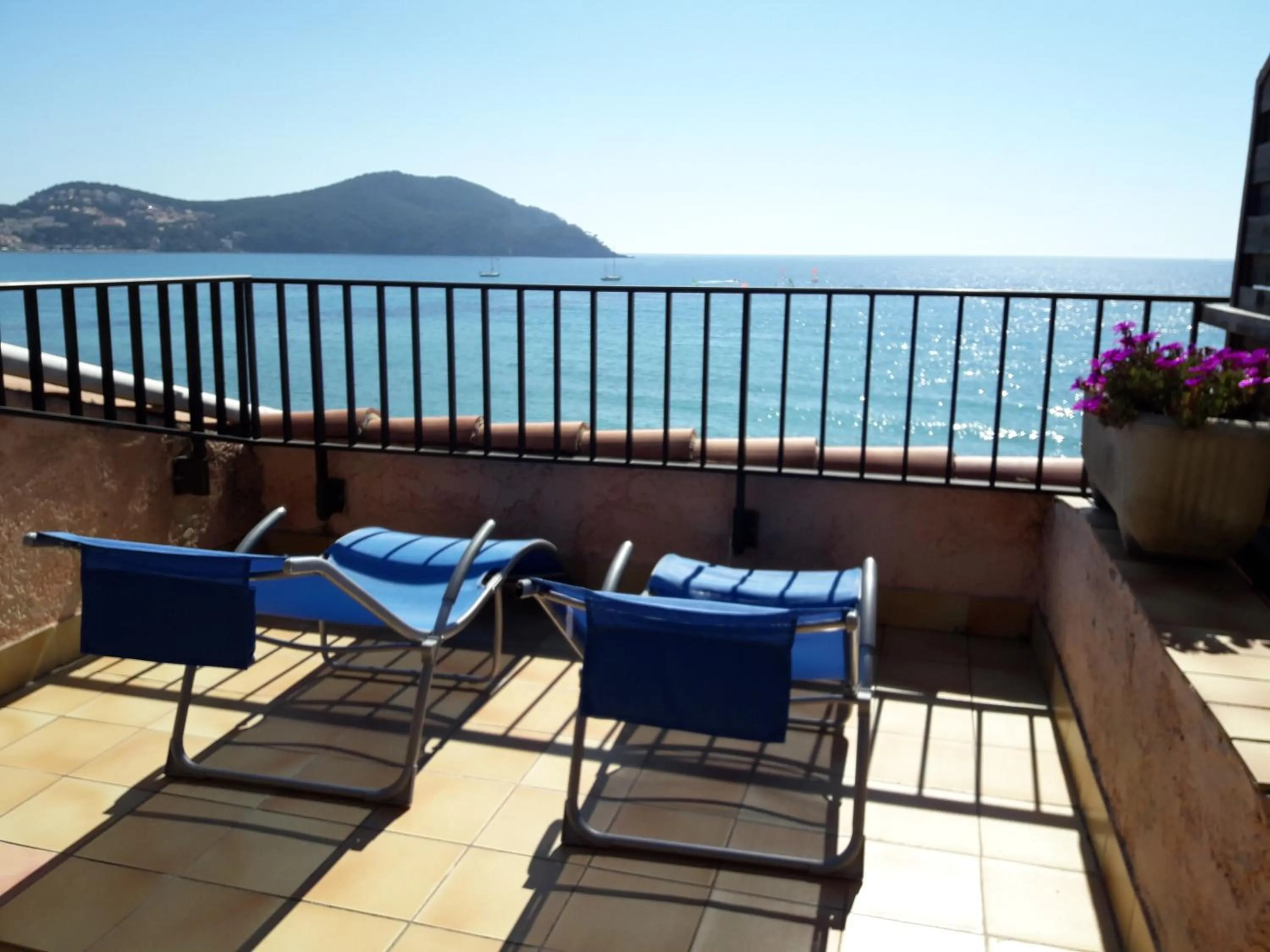 Balcony/Terrace in Hotel Chanteplage