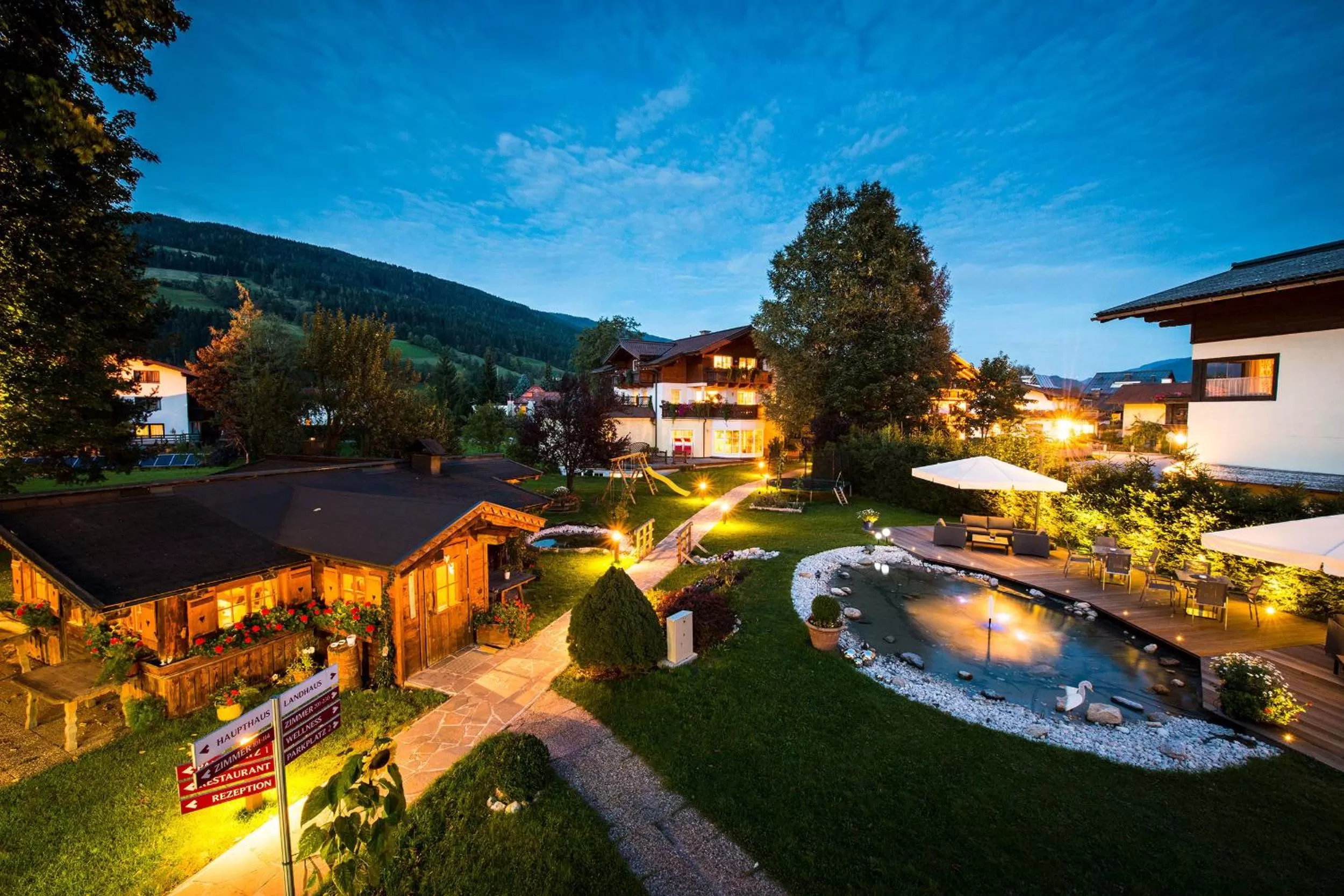 Property building in Hotel Schartner