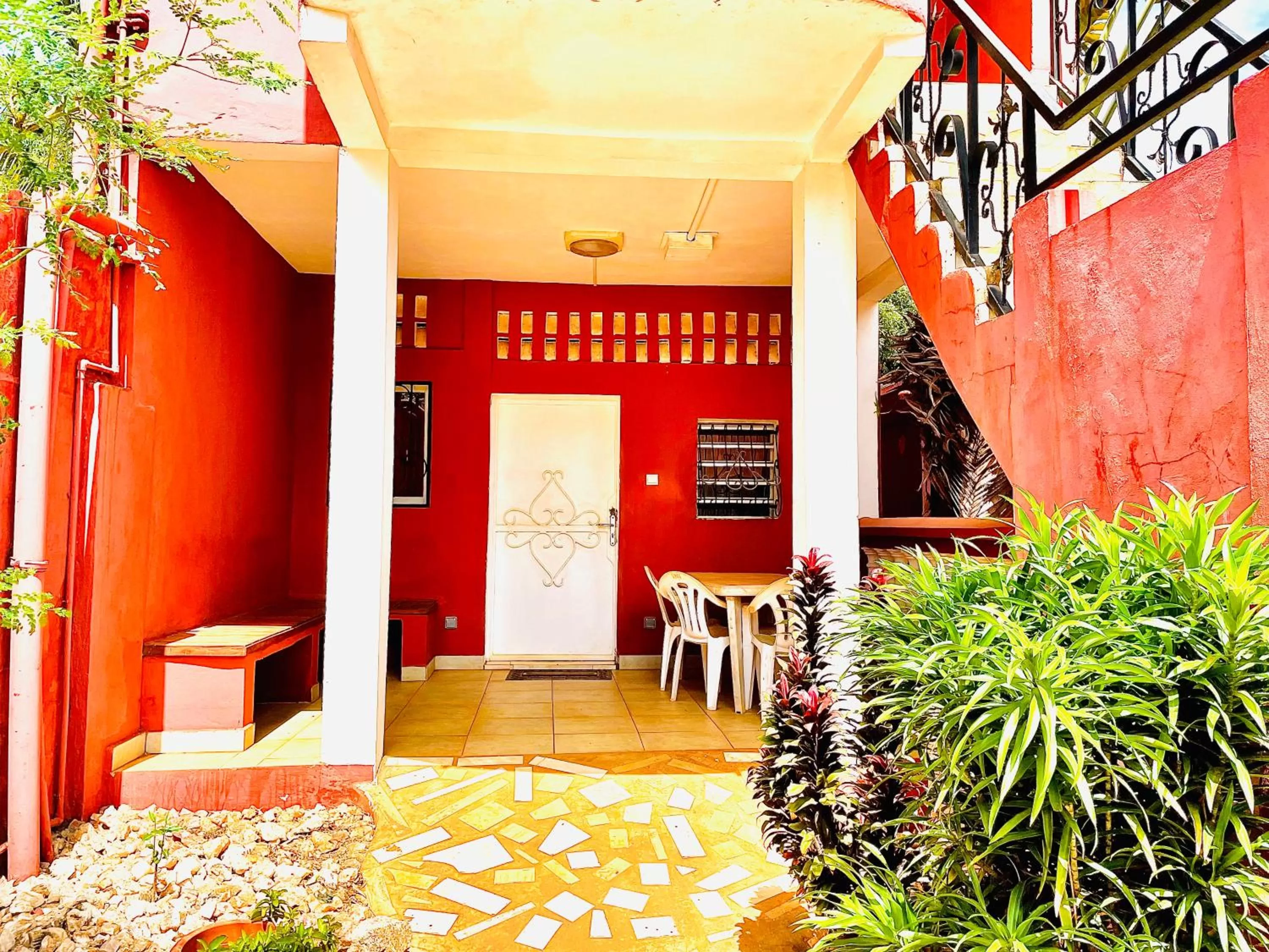 Balcony/Terrace in Régina Lodge Diégo Suarez Madagascar