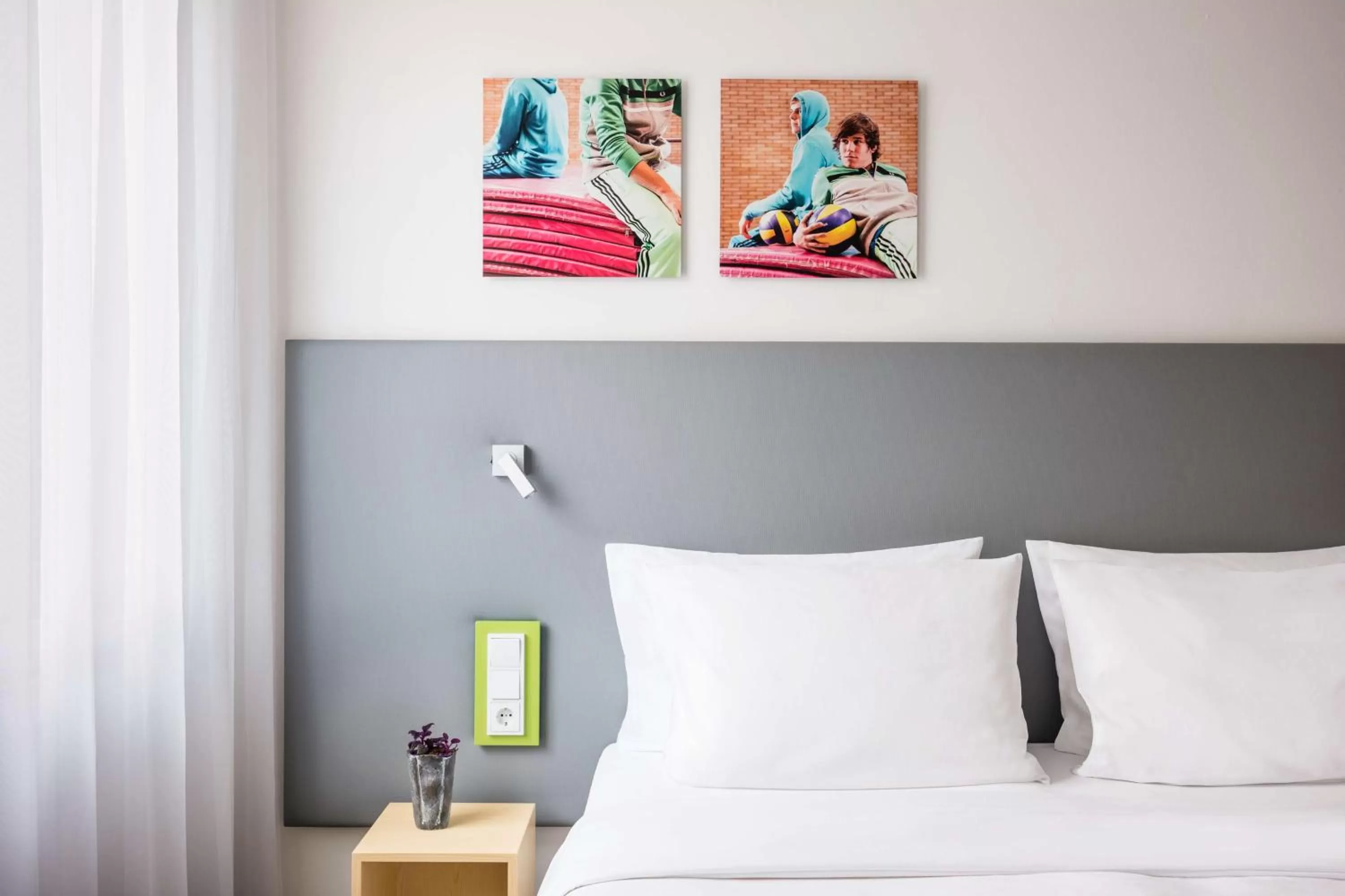 Photo of the whole room, Bed in Lindner Hotel Frankfurt Sportpark, part of JdV by Hyatt