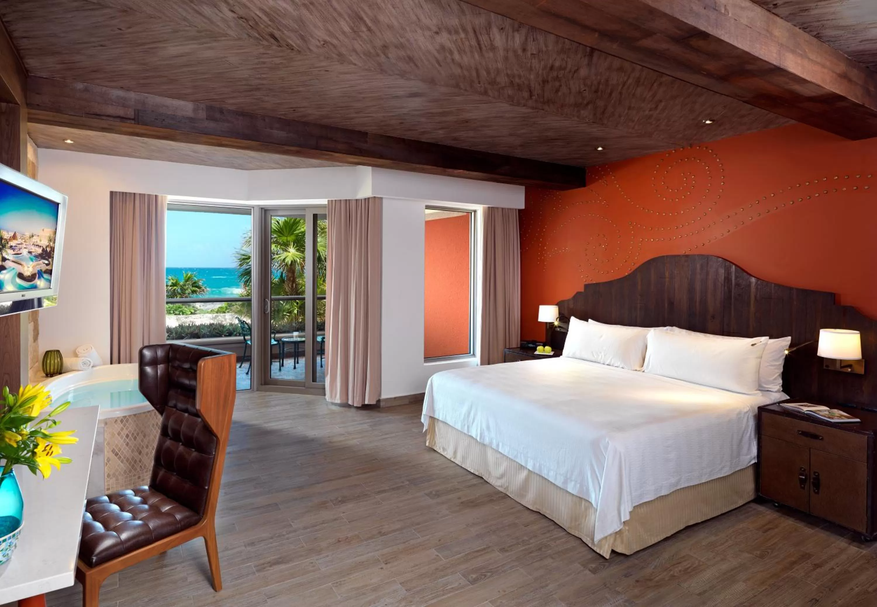 Bed in Hard Rock Hotel Riviera Maya - All Inclusive