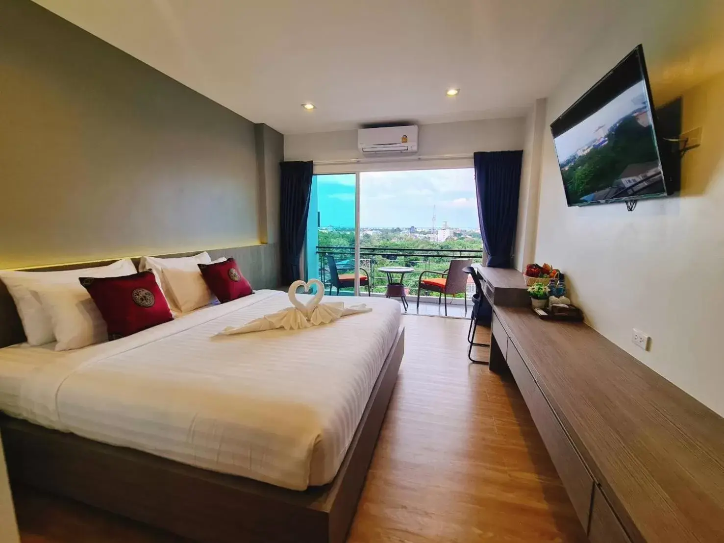 Deluxe Double Room with Balcony in UR The Private Huahin Deluxe Double Room with Balcony in UR The Private Huahin
