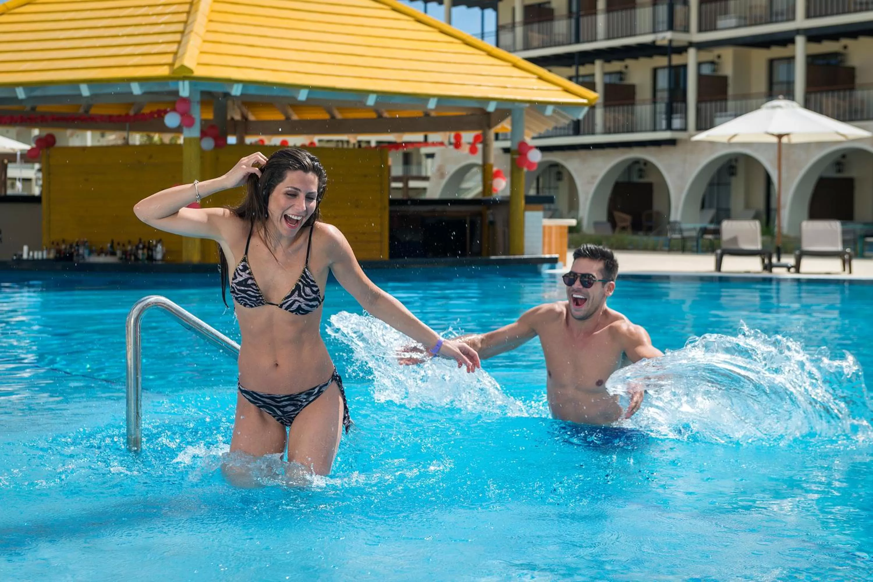 Swimming pool in El Beso Adults Only At Ocean El Faro - All Inclusive