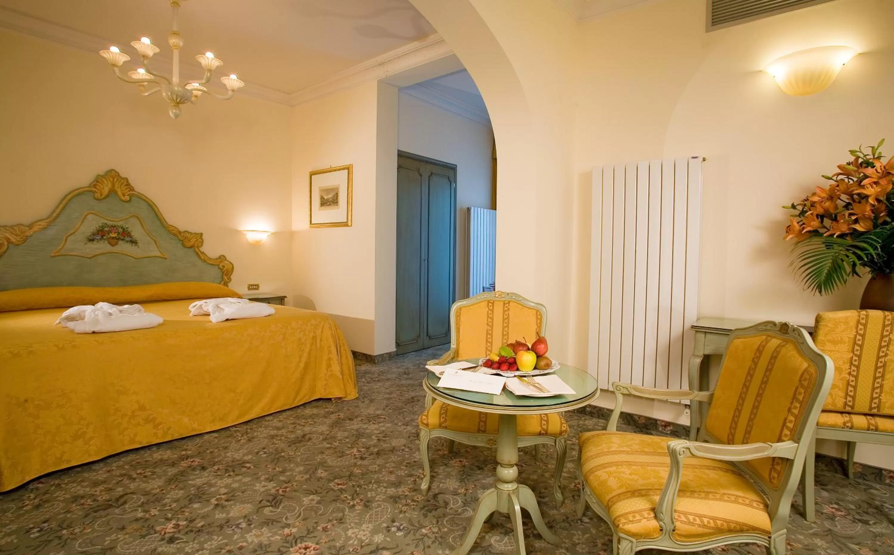 Photo of the whole room, Bed in Hotel Terme Venezia