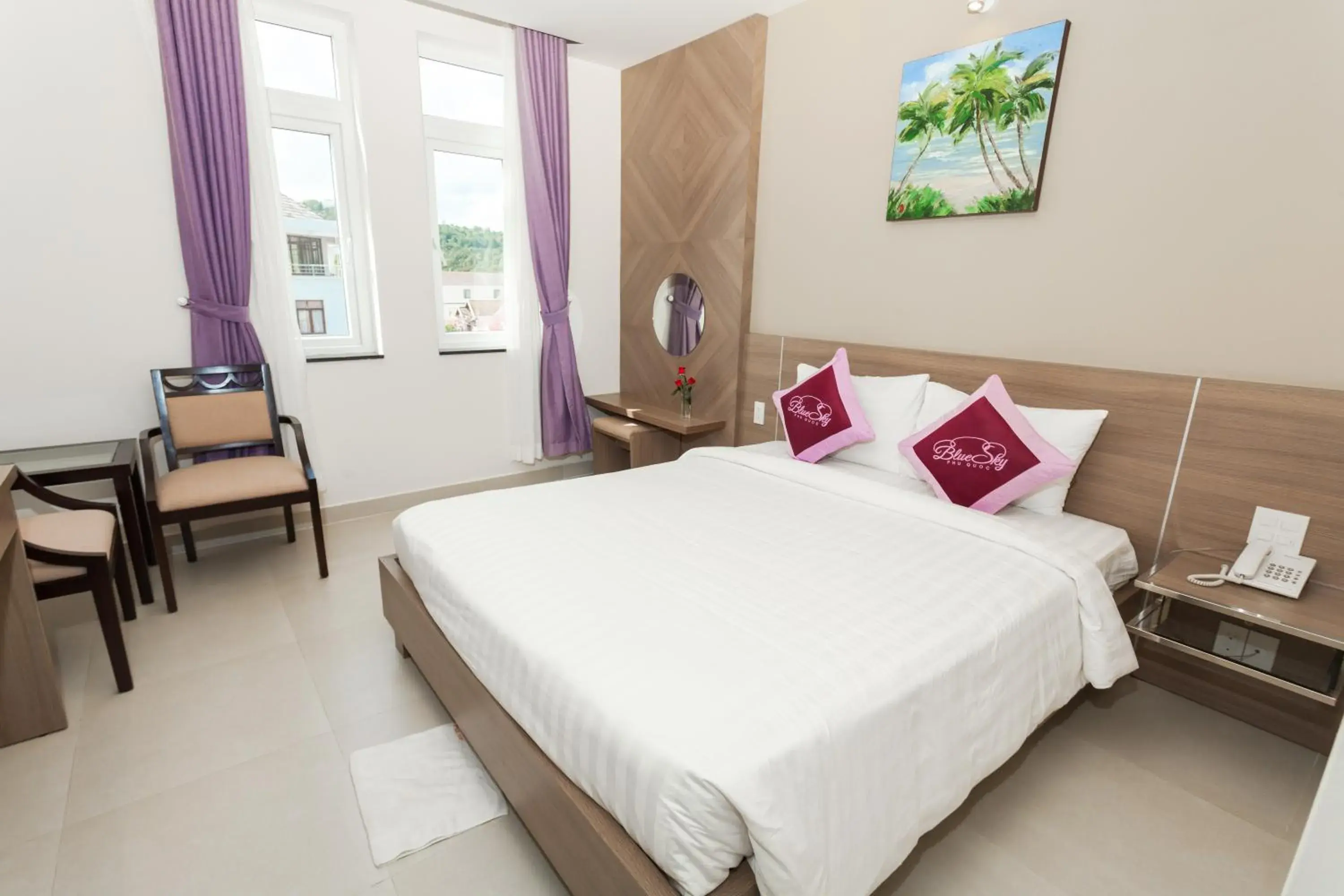 Superior Double Room in Blue Sky Phu Quoc Hotel Superior Double Room in Blue Sky Phu Quoc Hotel