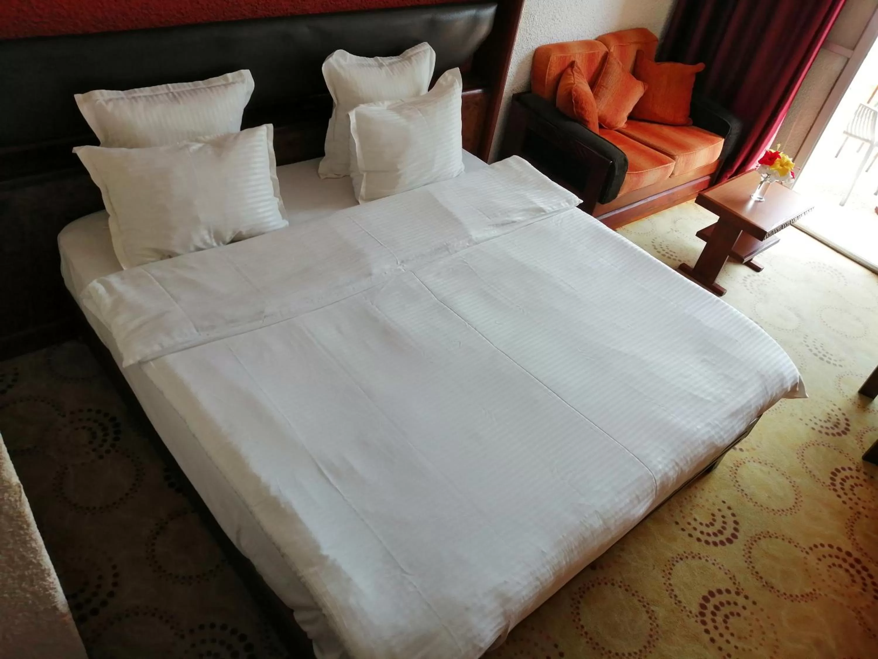 Bed in Hotel Jardin Savana Dakar
