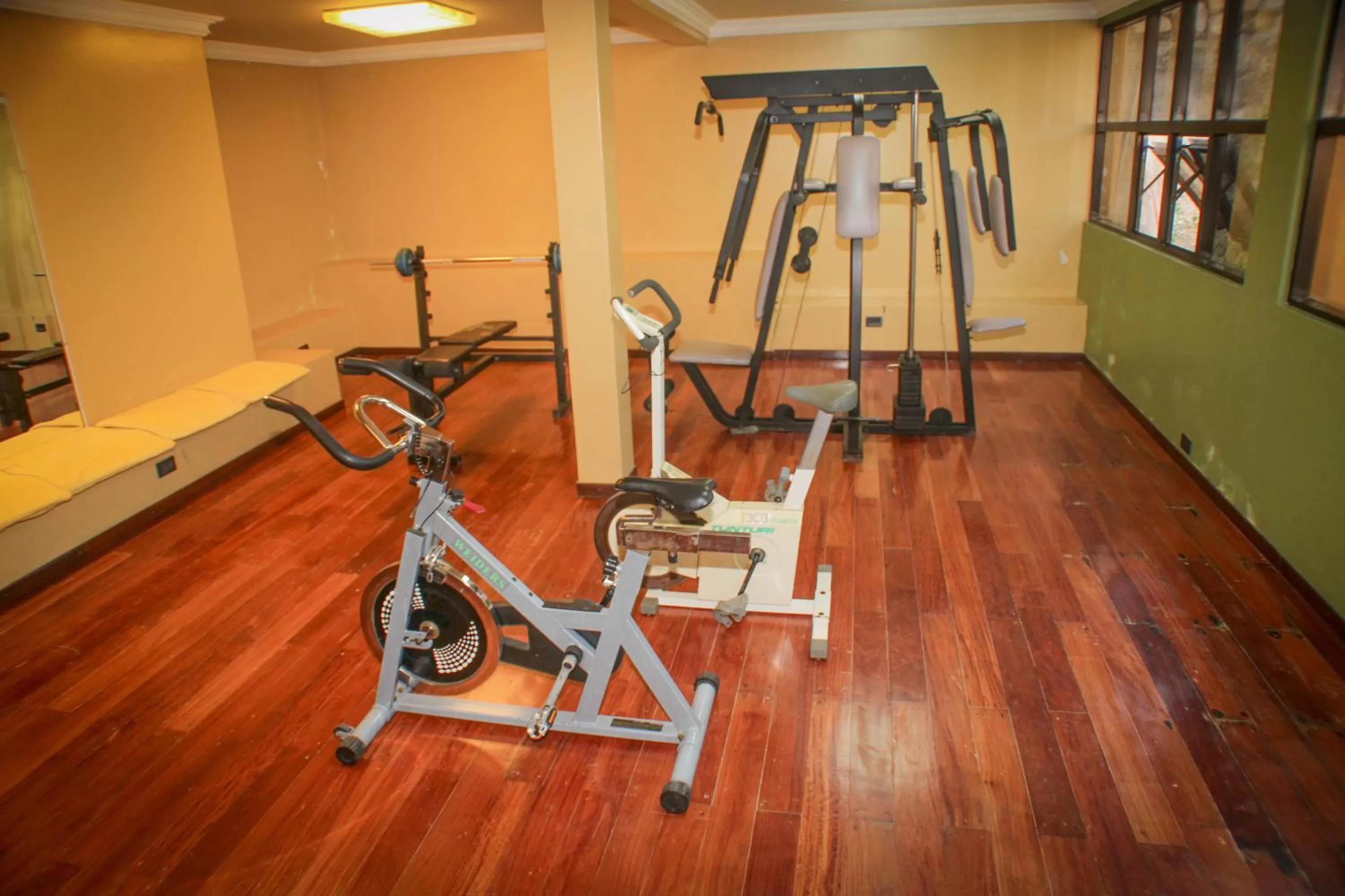 Fitness centre/facilities in Hotel Los Parrales