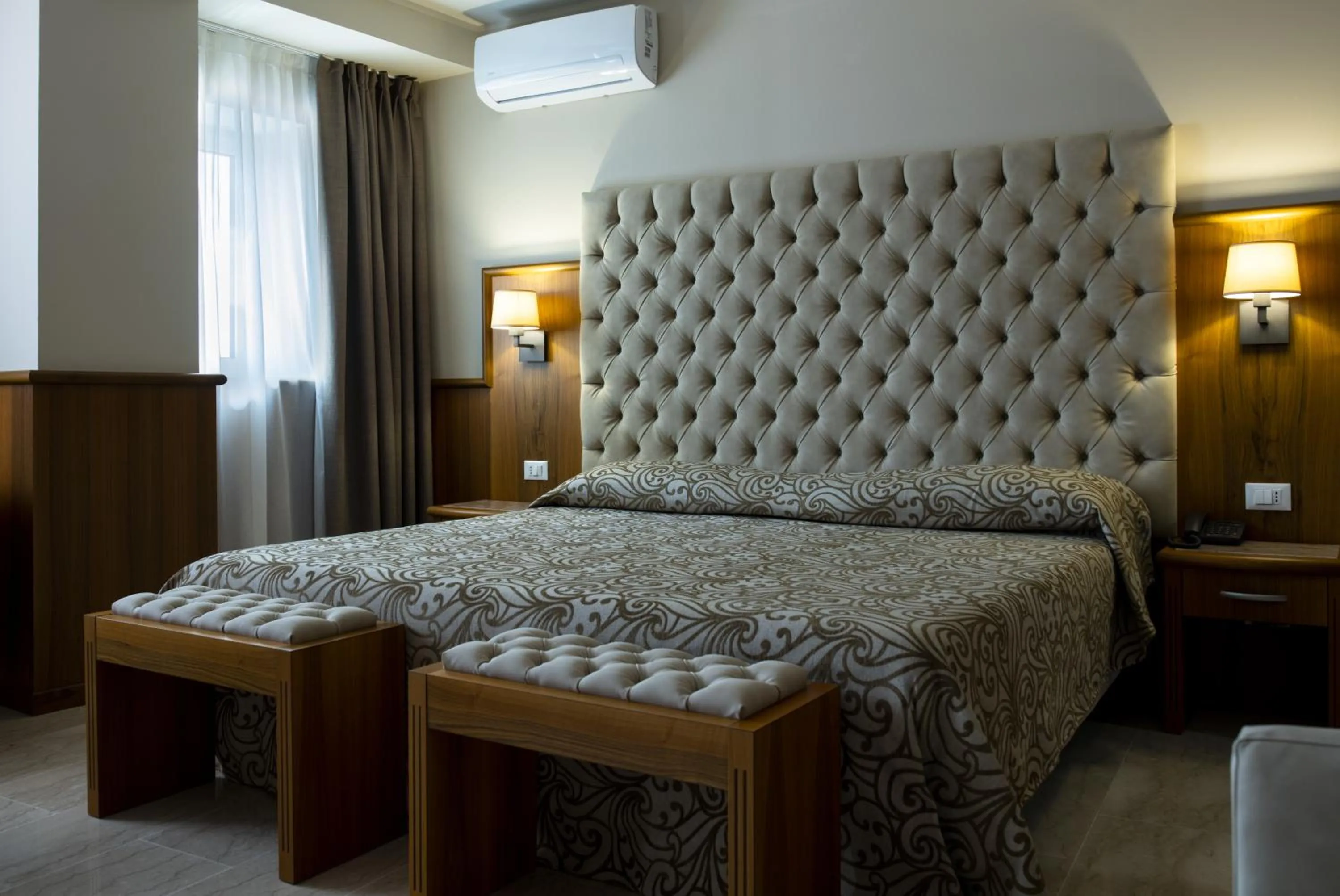 Bed in Hotel Panoramic