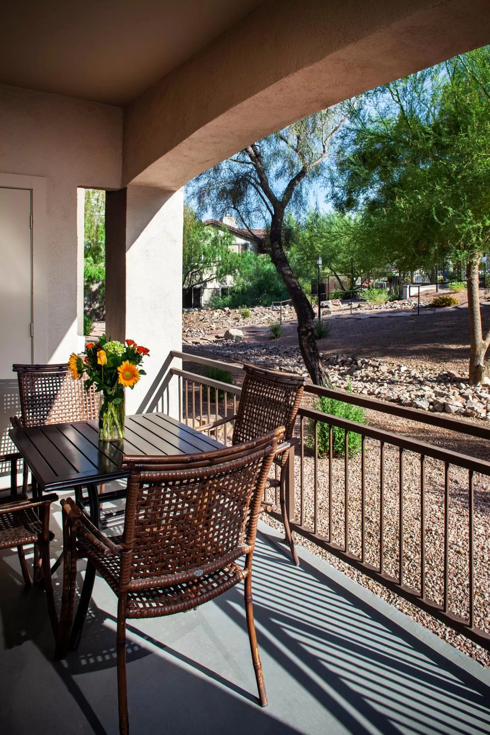 Property building, Balcony/Terrace in Luxury Condos by Meridian CondoResorts- Scottsdale