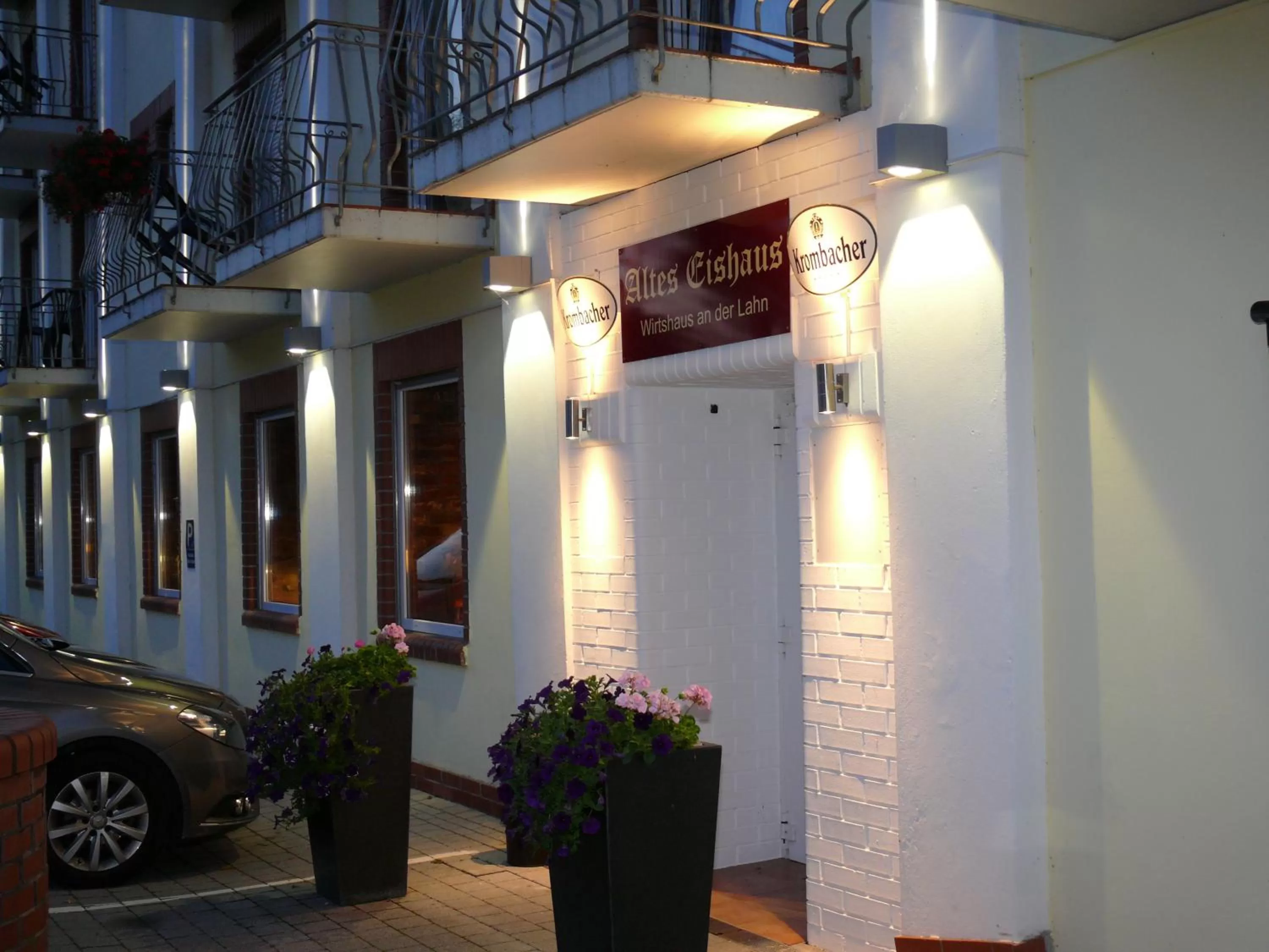 Facade/entrance in Altes Eishaus, Hotel & Restaurant