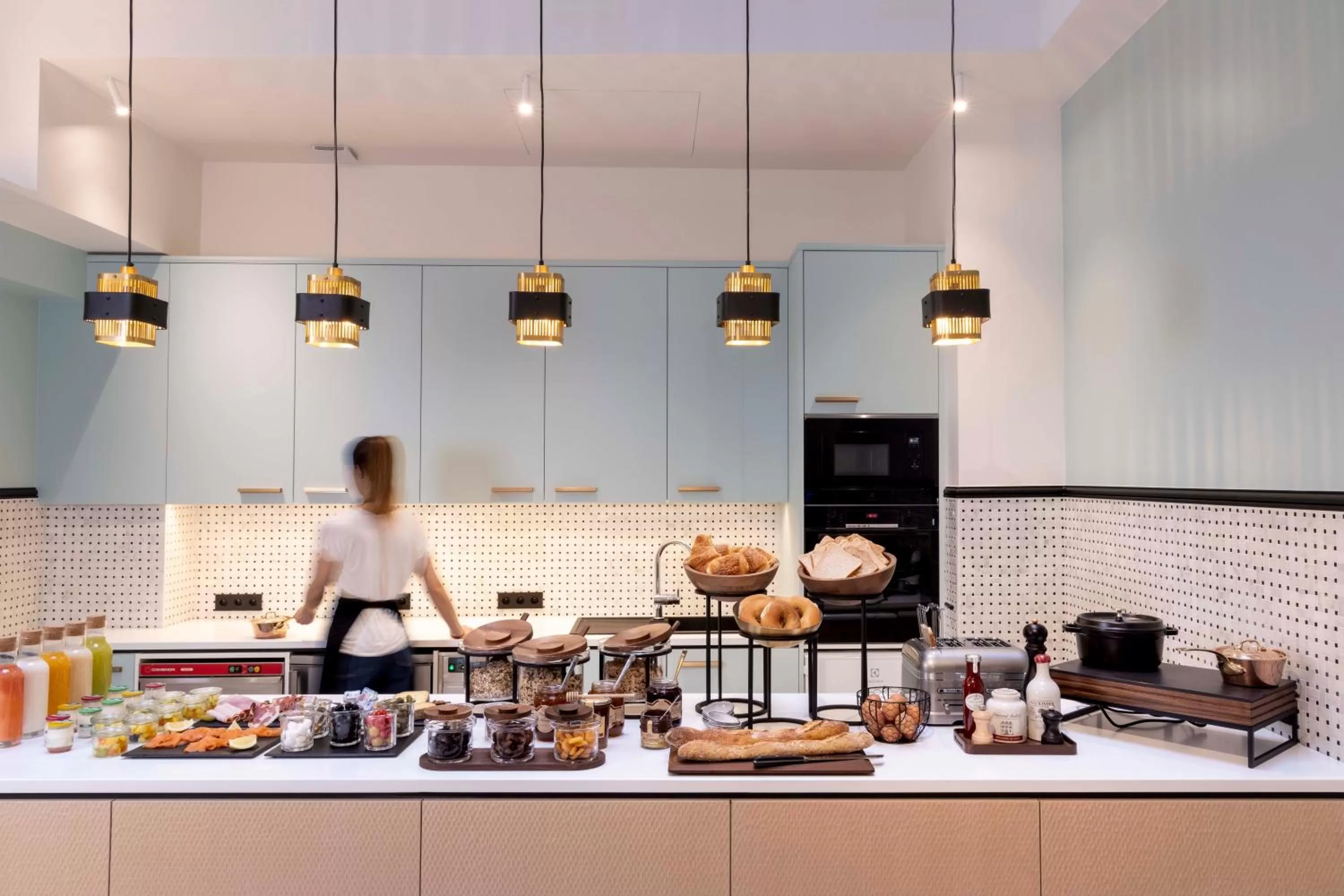 Breakfast in Hotel Louvre Montana