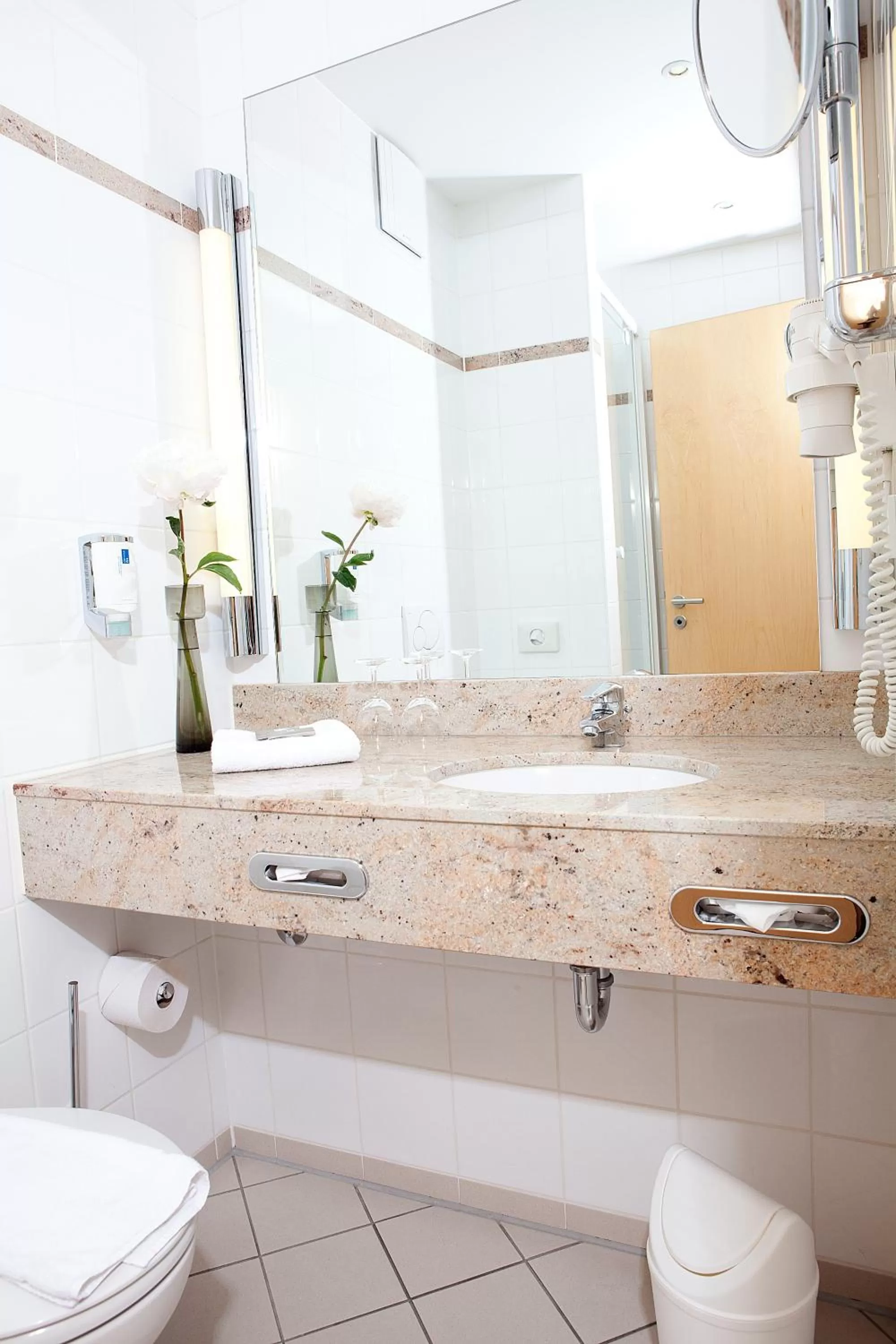 Toilet in Hotel Flandrischer Hof