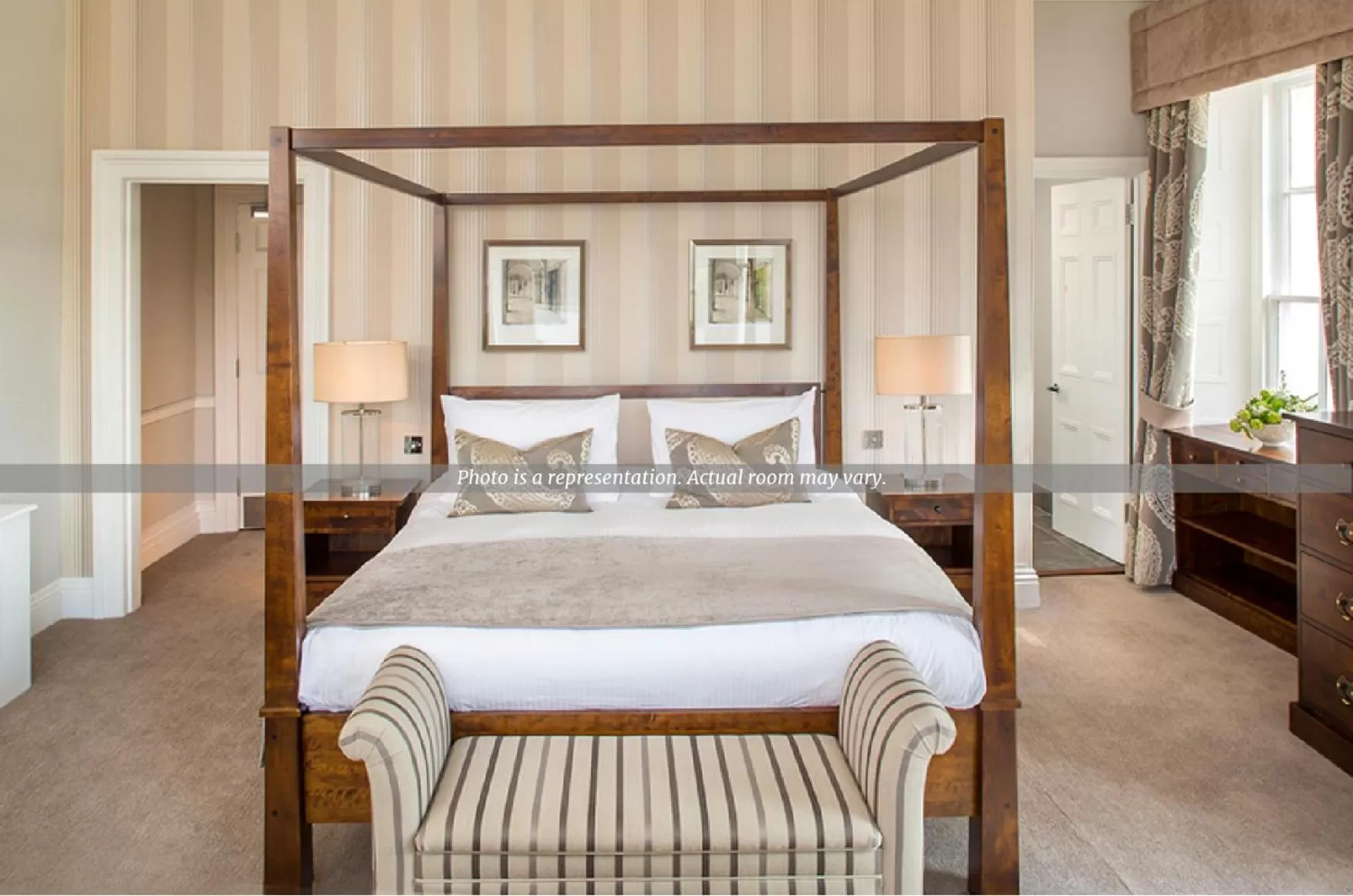 Bed in The Belsfield Hotel